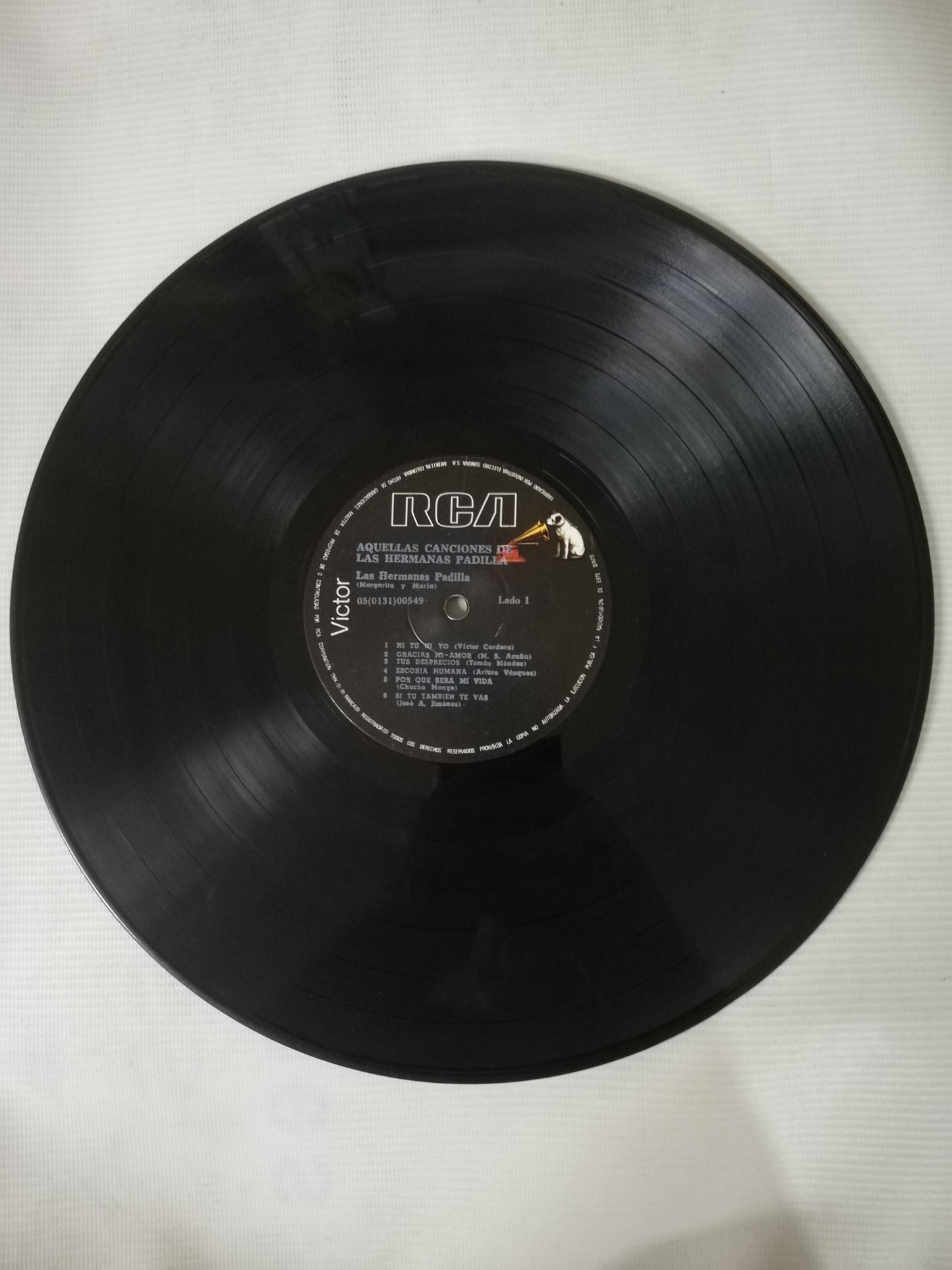 LP LAS HERMANAS PADILLA - AQUELLAS CANCIONES