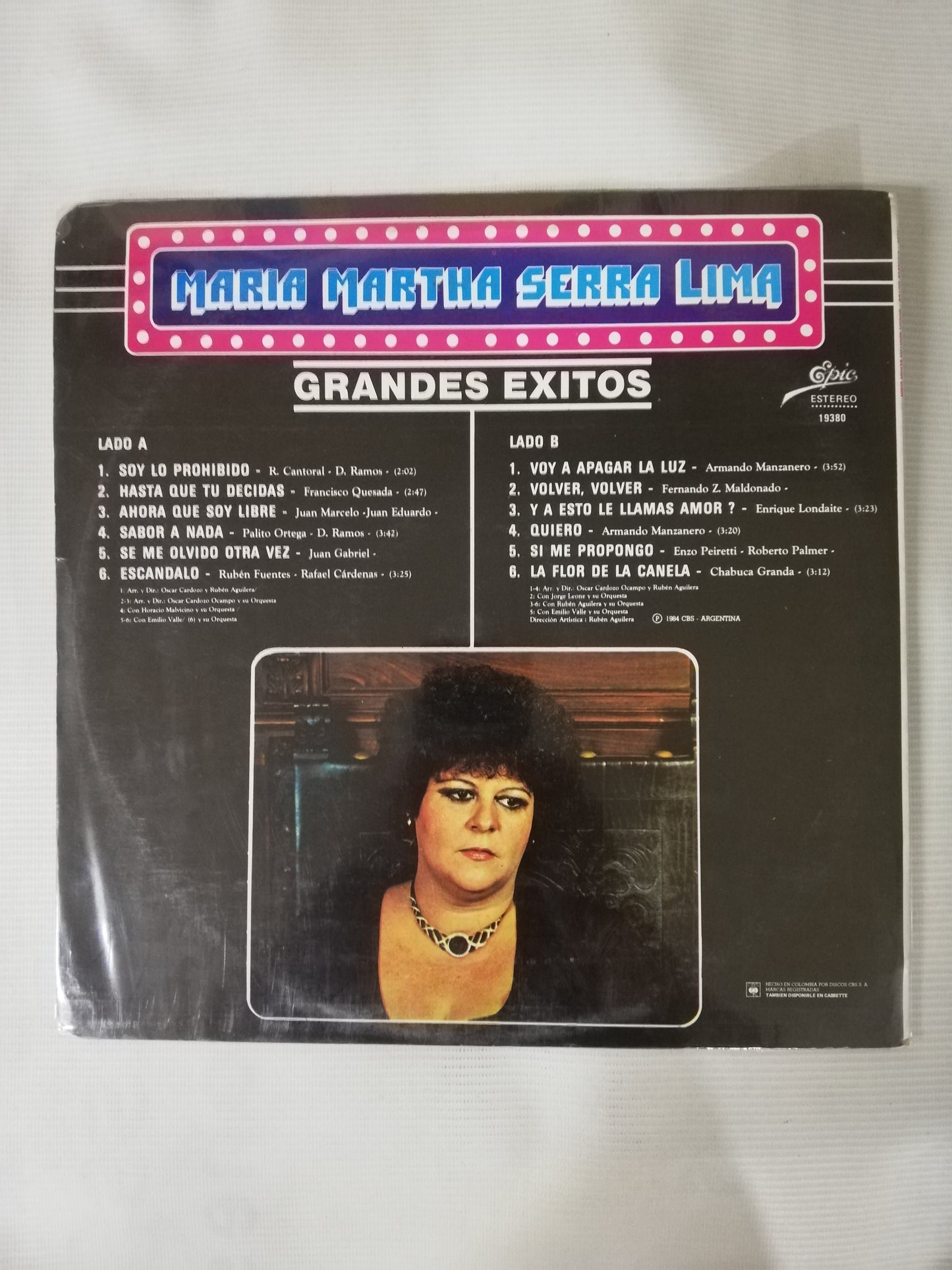 LP MARIA MARTHA SERRA LIMA - GRANDES EXITOS