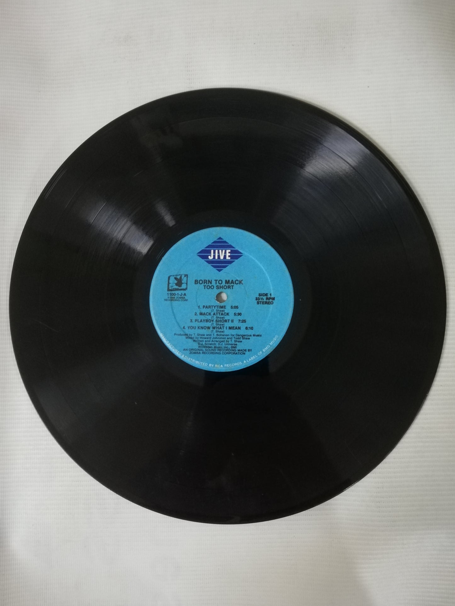 LP TOO SHORT - BORN TO MACK