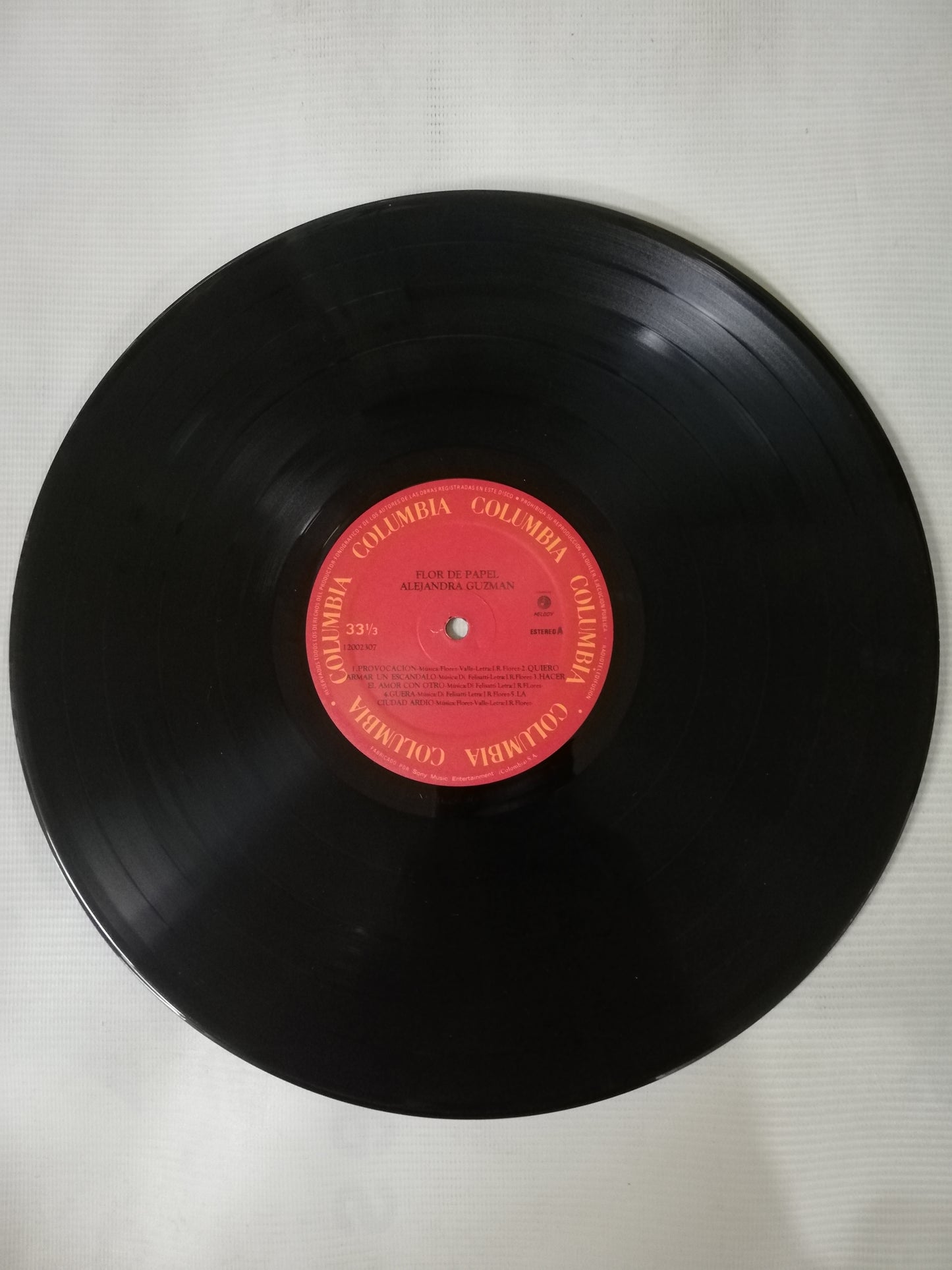 LP ALEJANDRA GUZMAN - FLOR DE PAPEL
