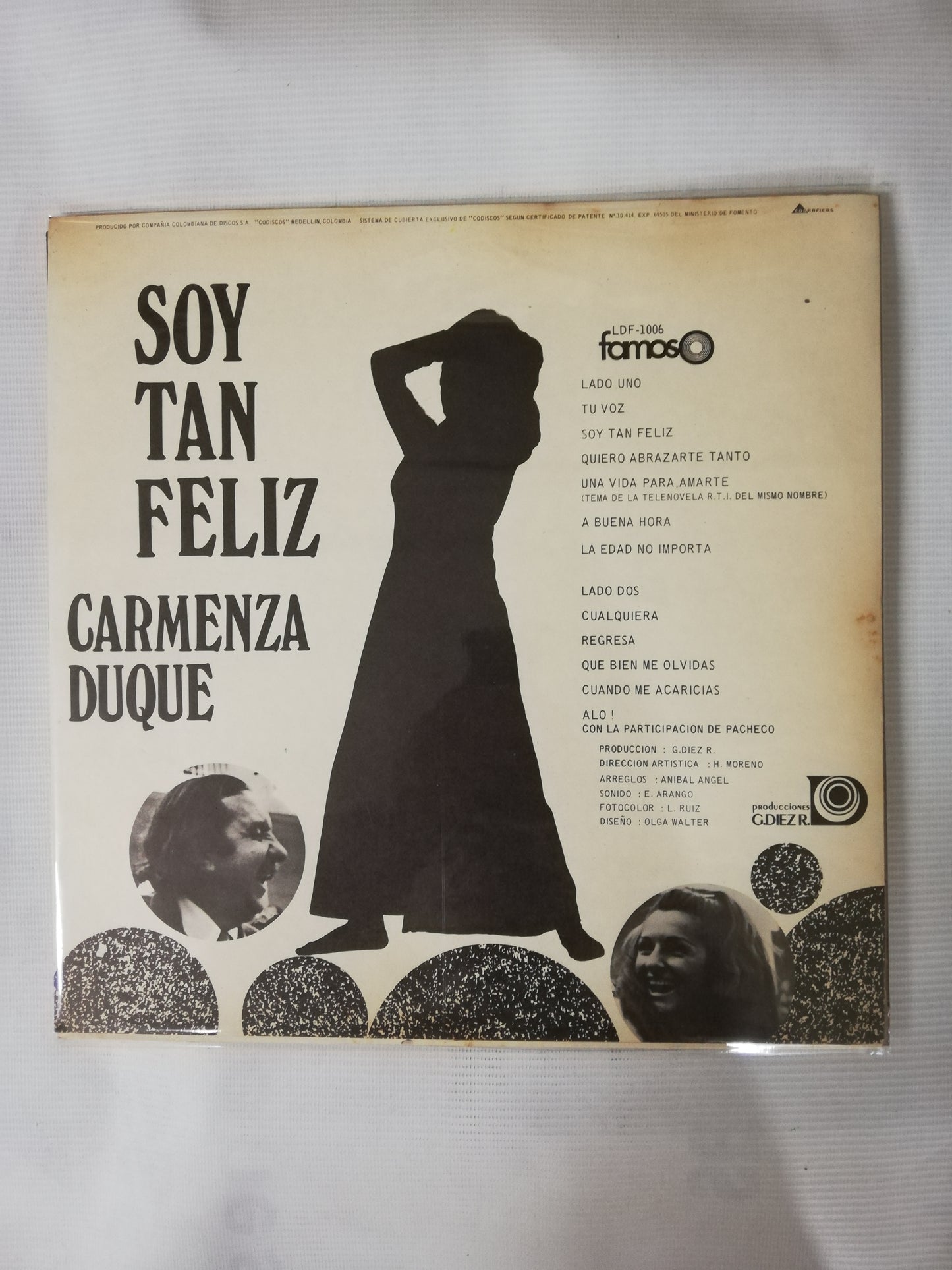 LP CARMENZA DUQUE - SOY TAN FELIZ