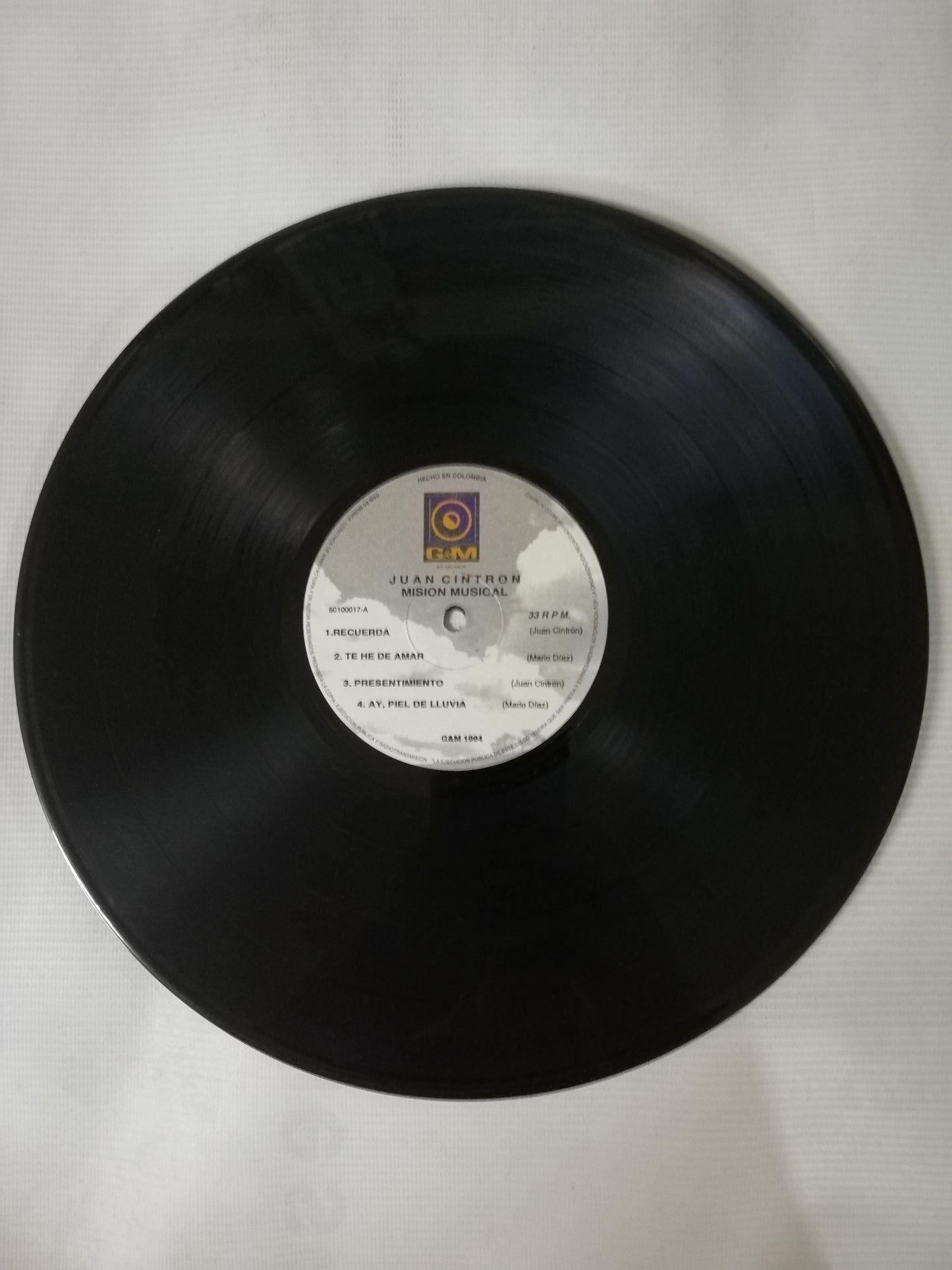 LP JUAN CINTRON - MISIÓN MUSICAL