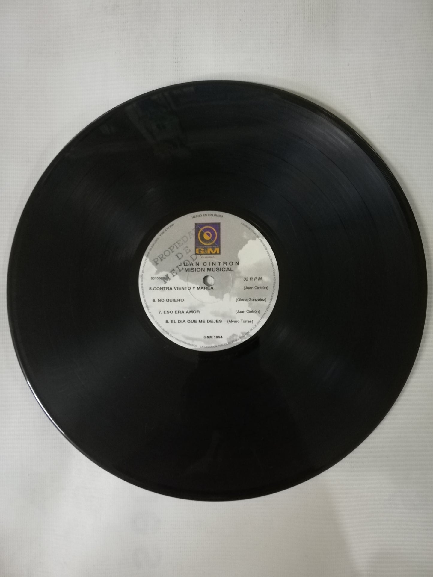 LP JUAN CINTRON - MISIÓN MUSICAL