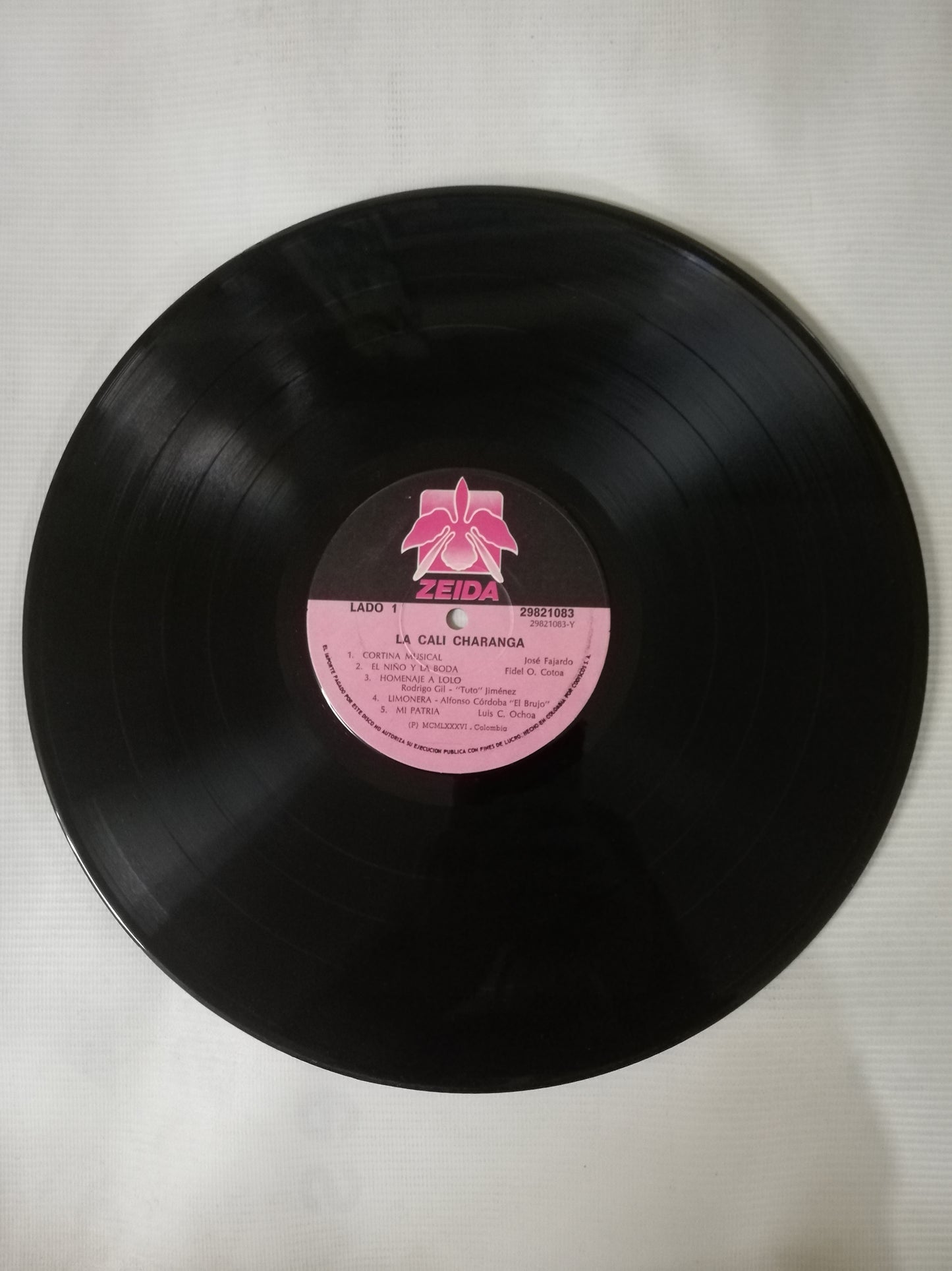 LP LA CALI CHARANGA - LA CALI CHARANGA
