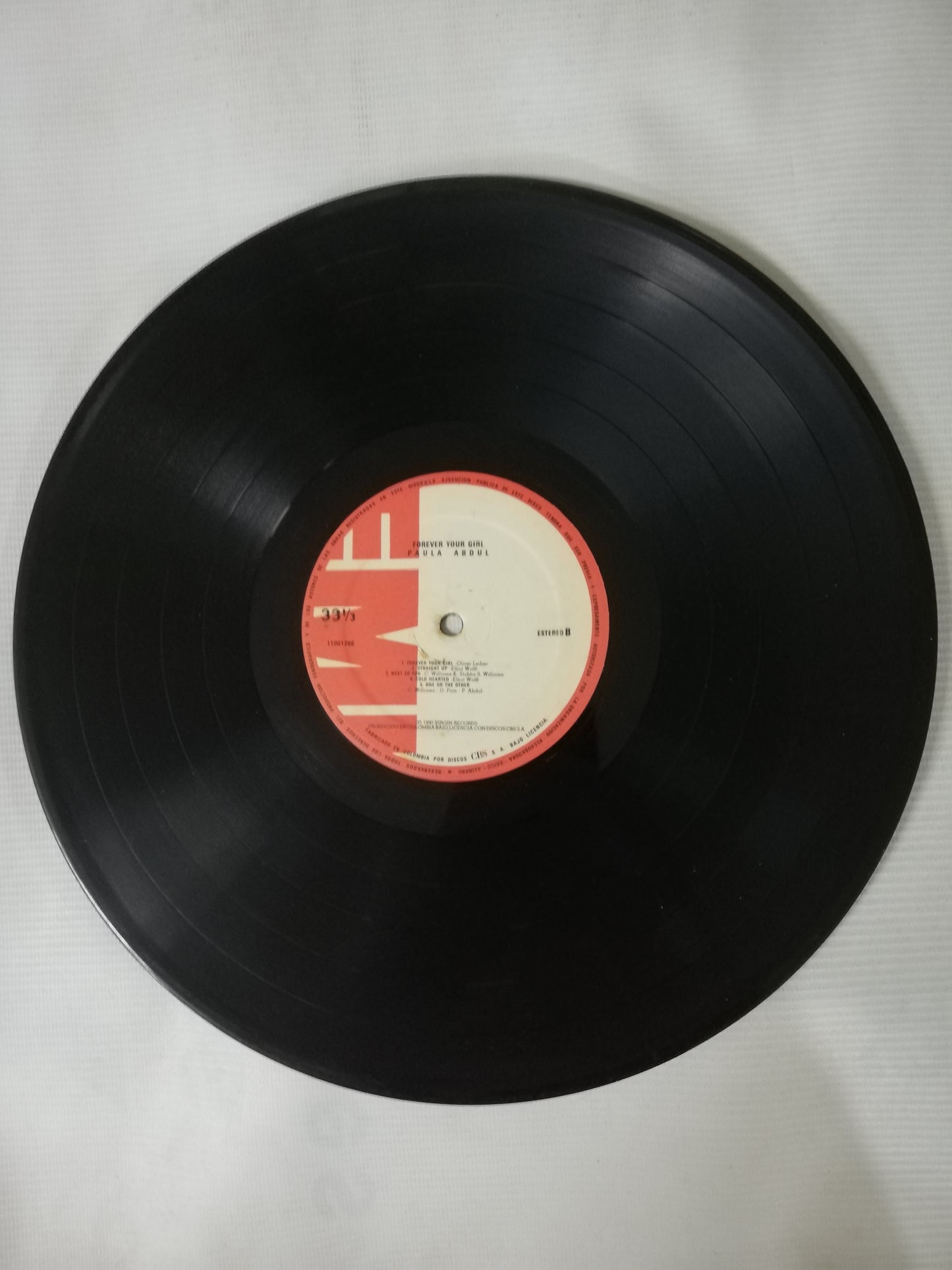 LP PAULA ABDUL - FOREVER YOUR GIRL