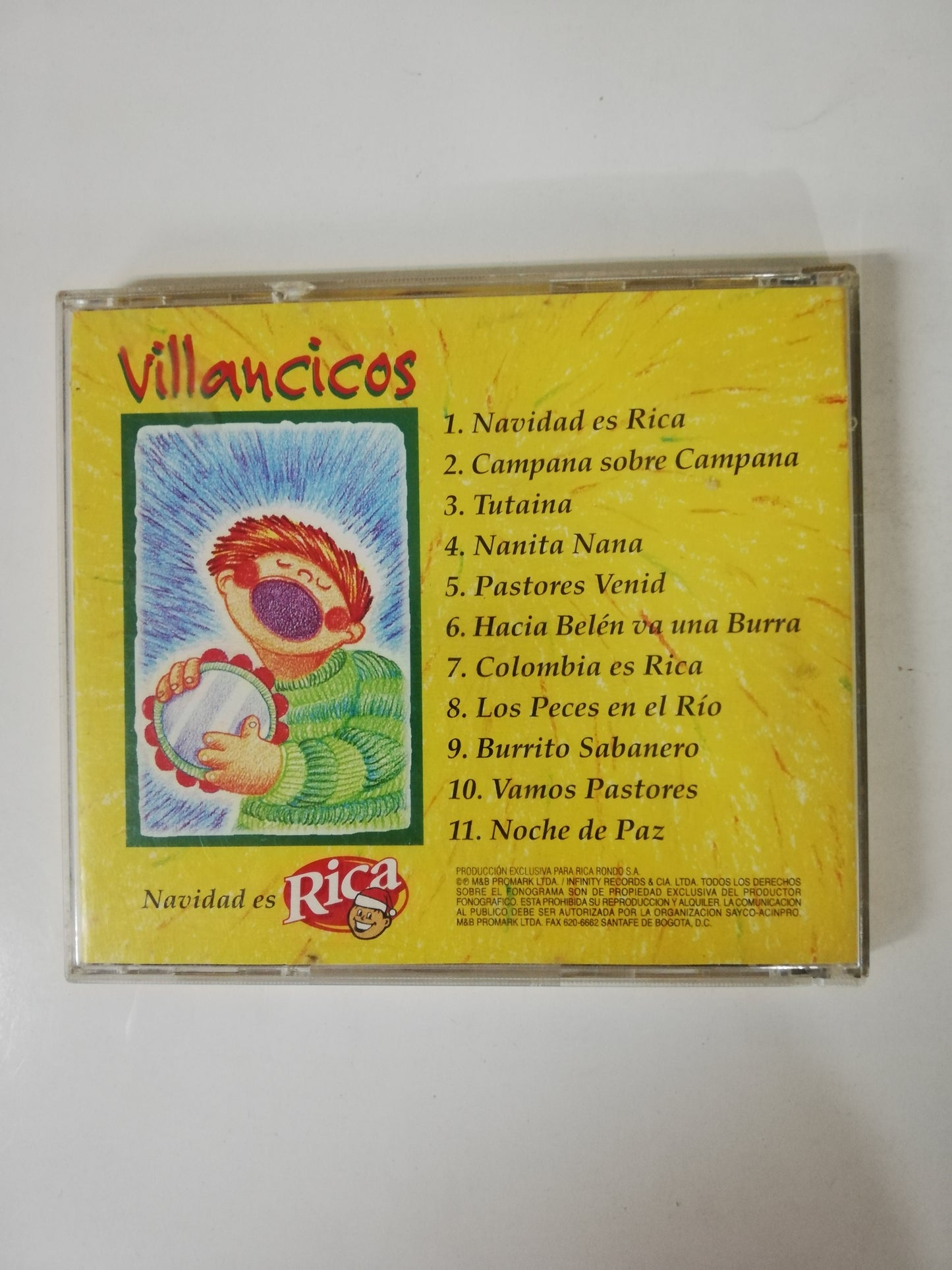CD VILLANCICOS RICA