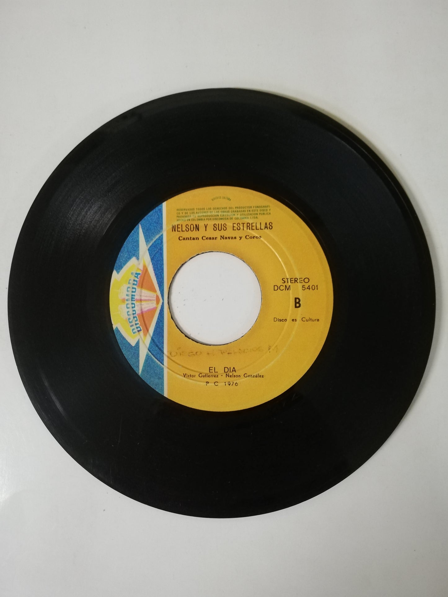 VINILO NELSON Y SUS ESTRELLAS - SI NO VAS A LA PACHANGA / EL DIA