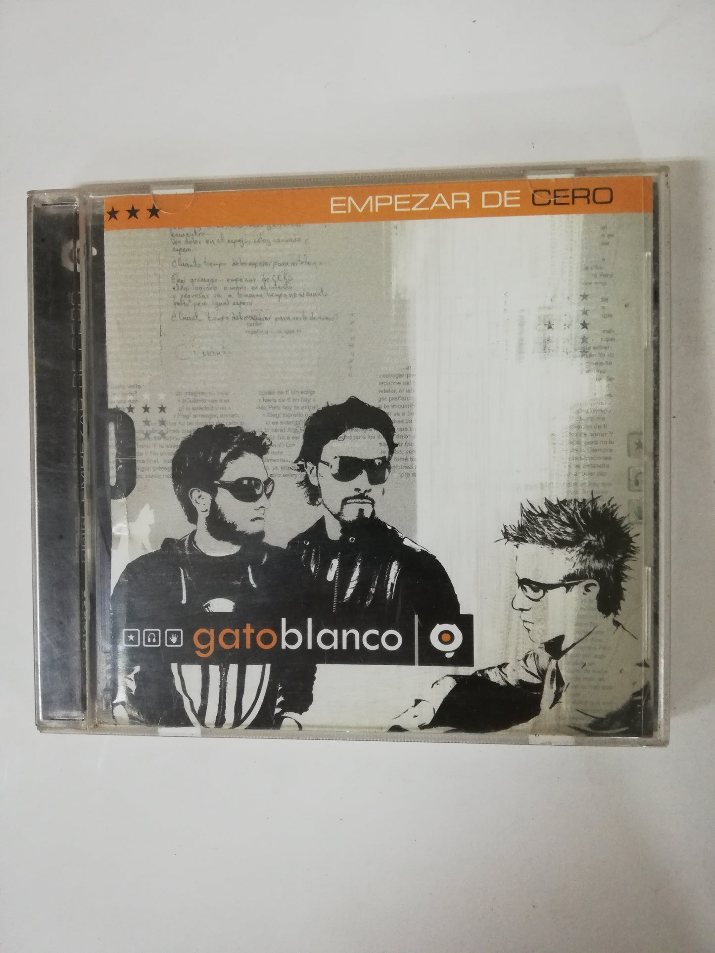CD GATO BLANCO - EMPEZAR DE CERO