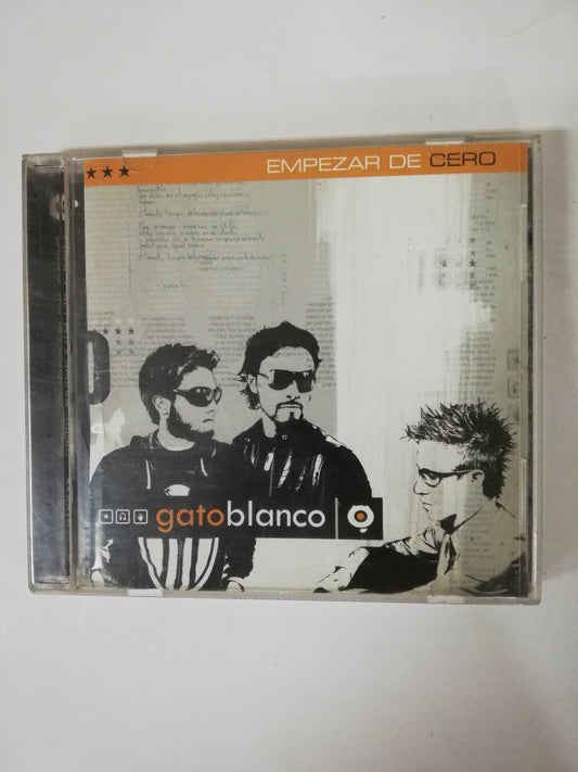 CD GATO BLANCO - EMPEZAR DE CERO