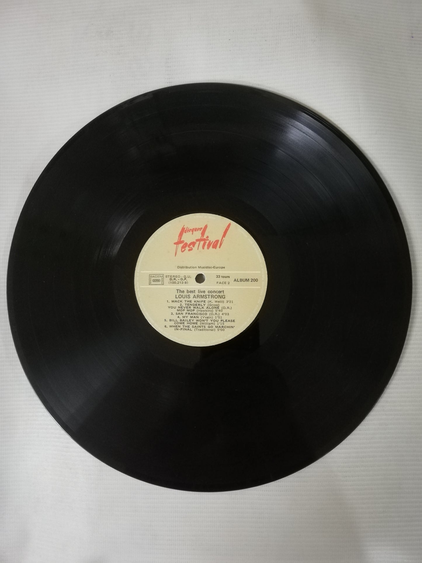 LP LOUIS ARMSTRONG - THE TWO GREATEST CONCERTS - VINYL X 4