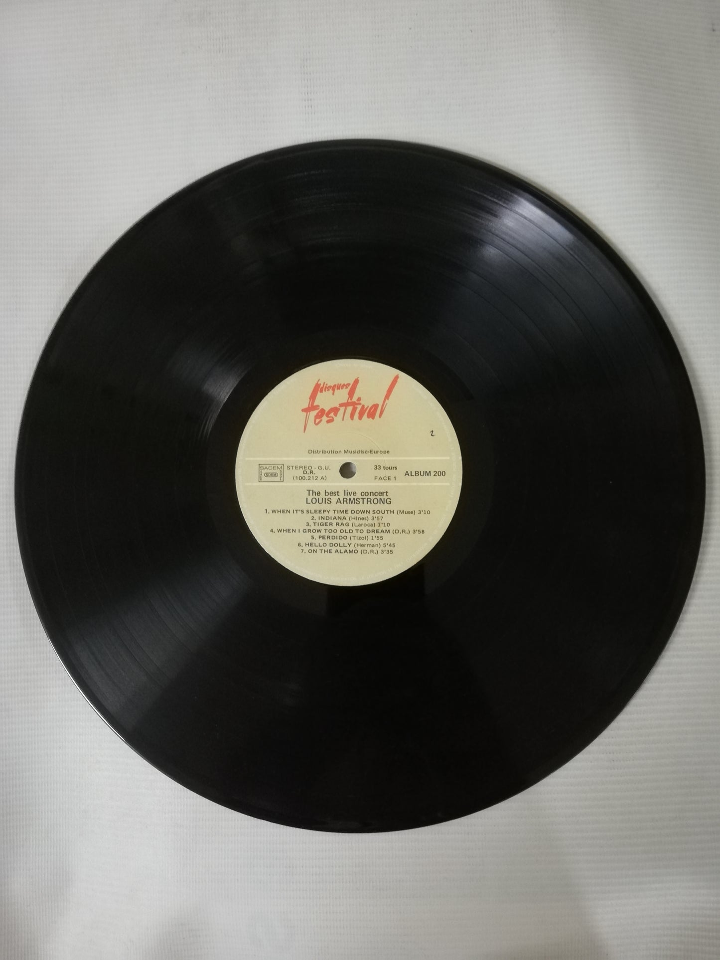 LP LOUIS ARMSTRONG - THE TWO GREATEST CONCERTS - VINYL X 4