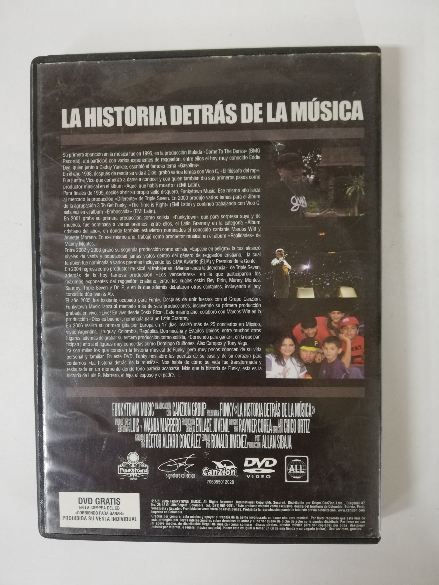DVD FUNKY - LA HISTORIA DETRÁS DE LA MÚSICA