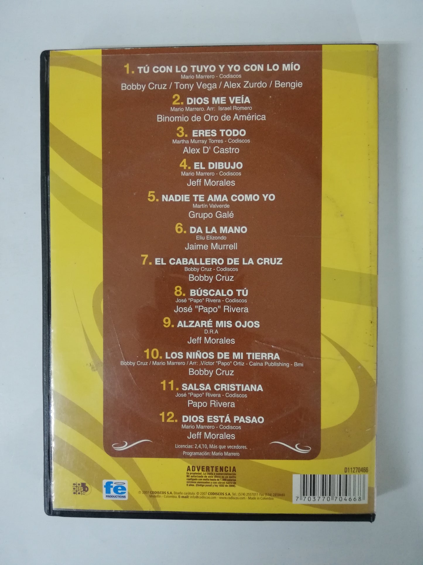 DVD EXITAZOS CRISTIANOS - VARIOS INTÉRPRETES