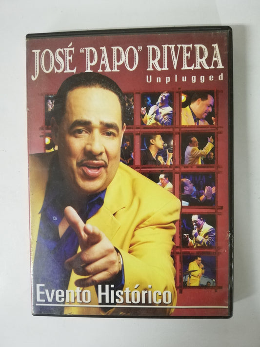 DVD JOSÉ "PAPO" RIVERA - UNPLUGGED