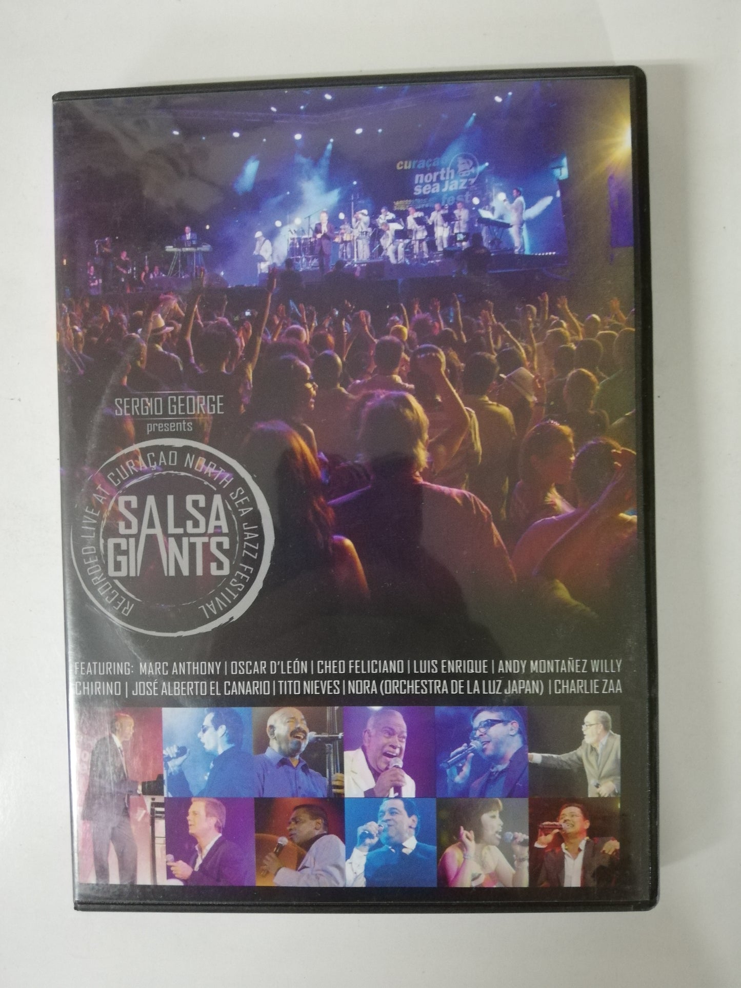 CD SALSA GIANTS - RECORDED LIVE AT CURACAO NORTH SEA JAZZ FESTIVAL - CD + DVD