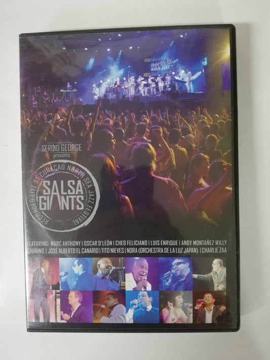 CD SALSA GIANTS - RECORDED LIVE AT CURACAO NORTH SEA JAZZ FESTIVAL - CD + DVD