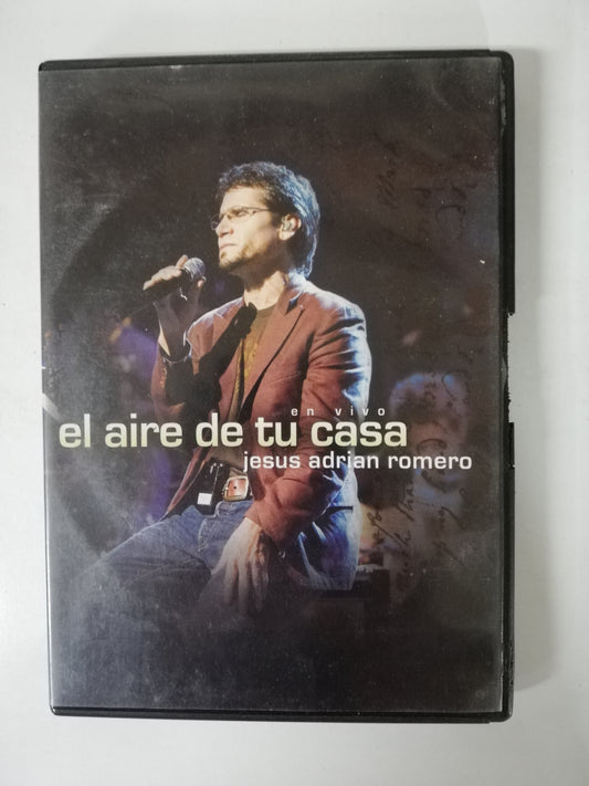 DVD JESUS ADRIAN ROMERO - EL AIRE DE TU CASA - DVD X 2