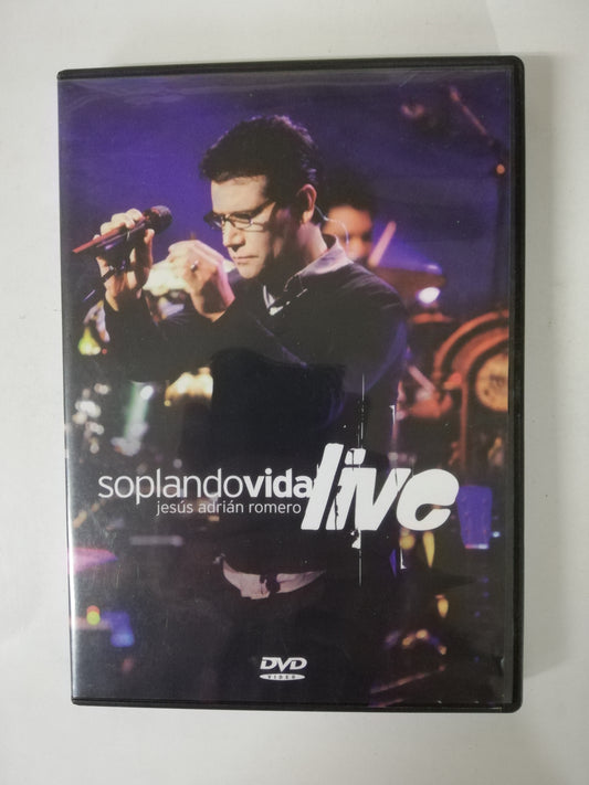 DVD JESUS ADRIAN ROMERO - SOPLANDO VIDA
