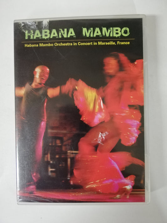 DVD HABANA MAMBO - HABANA MAMBO ORCHESTRA IN CONCERT IN MERSEILLE, FRANCE
