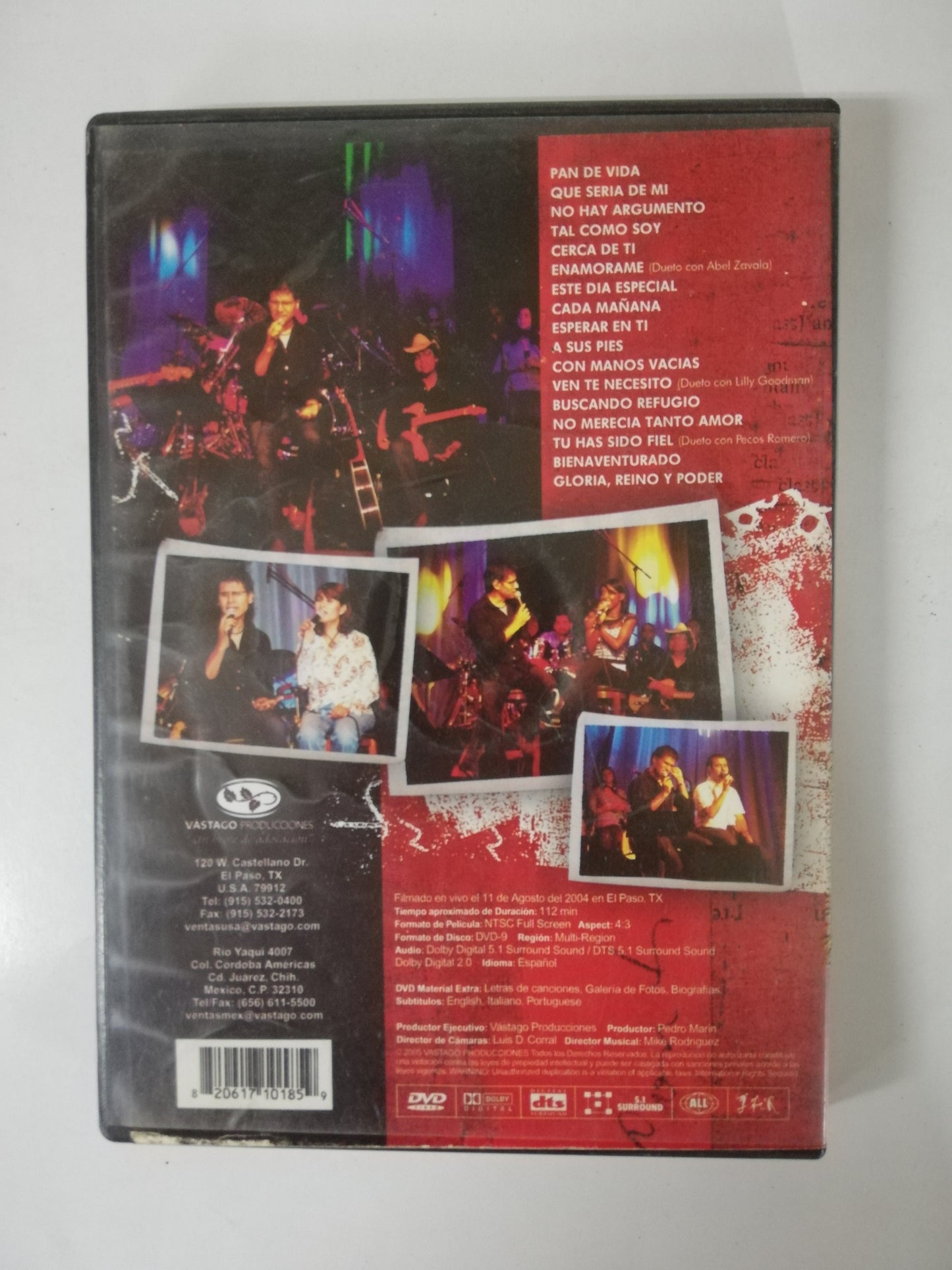 DVD JESUS ADRIAN ROMERO - UNPLUGGED