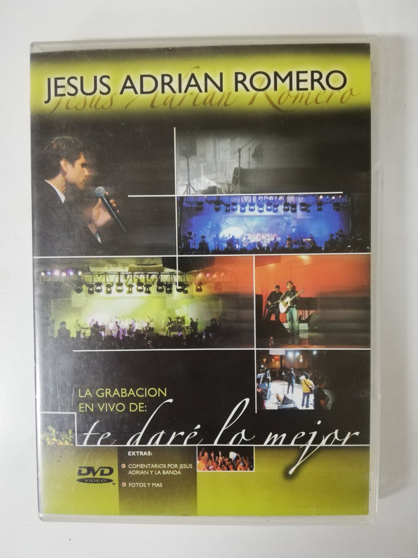 DVD JESUS ADRIAN ROMERO - TE DARÉ LO MEJOR
