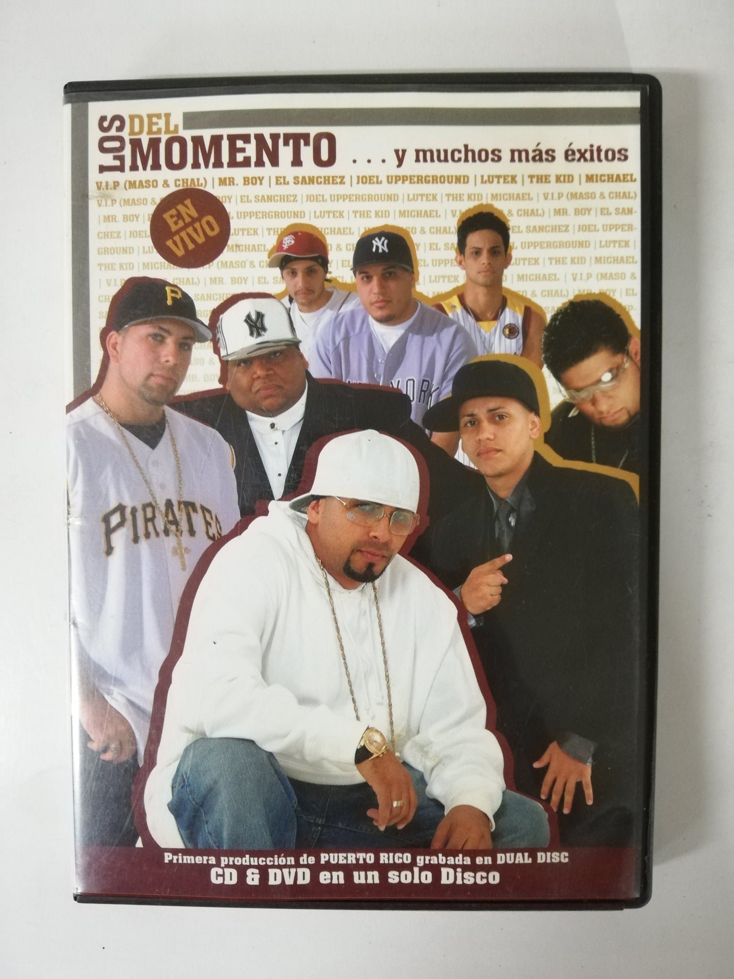 CD LOS DEL MOMENTO...Y MUCHOS MAS EXITOS - REGGAETON CRISTIANO - CD + DVD