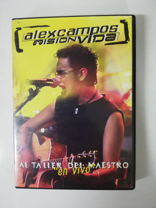 DVD ALEX CAMPOS - AL TALLER DEL MAESTRO EN VIVO