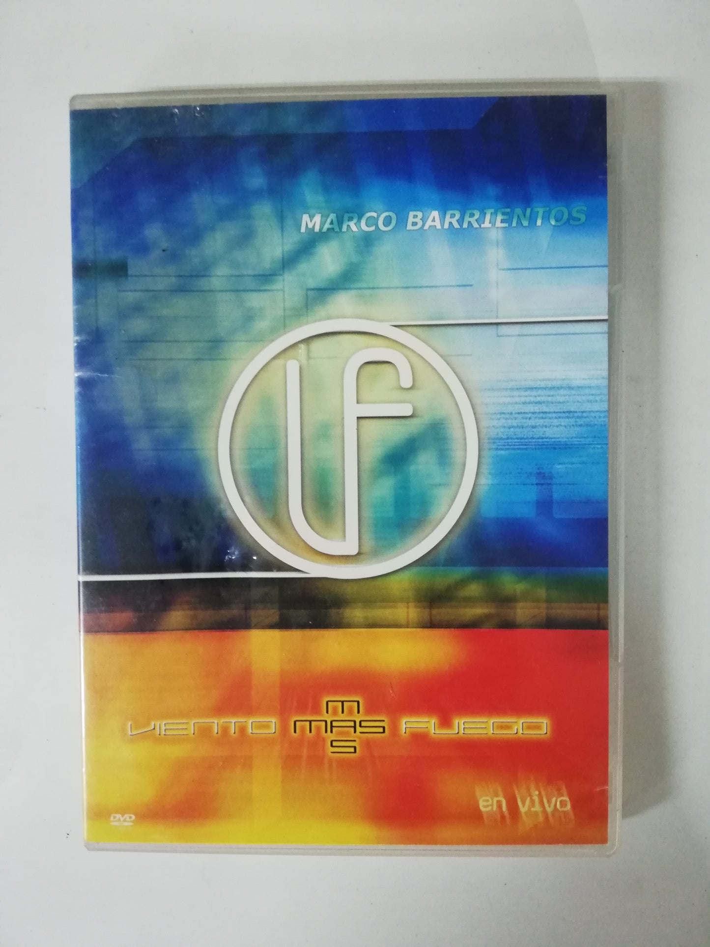 DVD MARCO BARRIENTOS - VIENTO MAS FUEGO