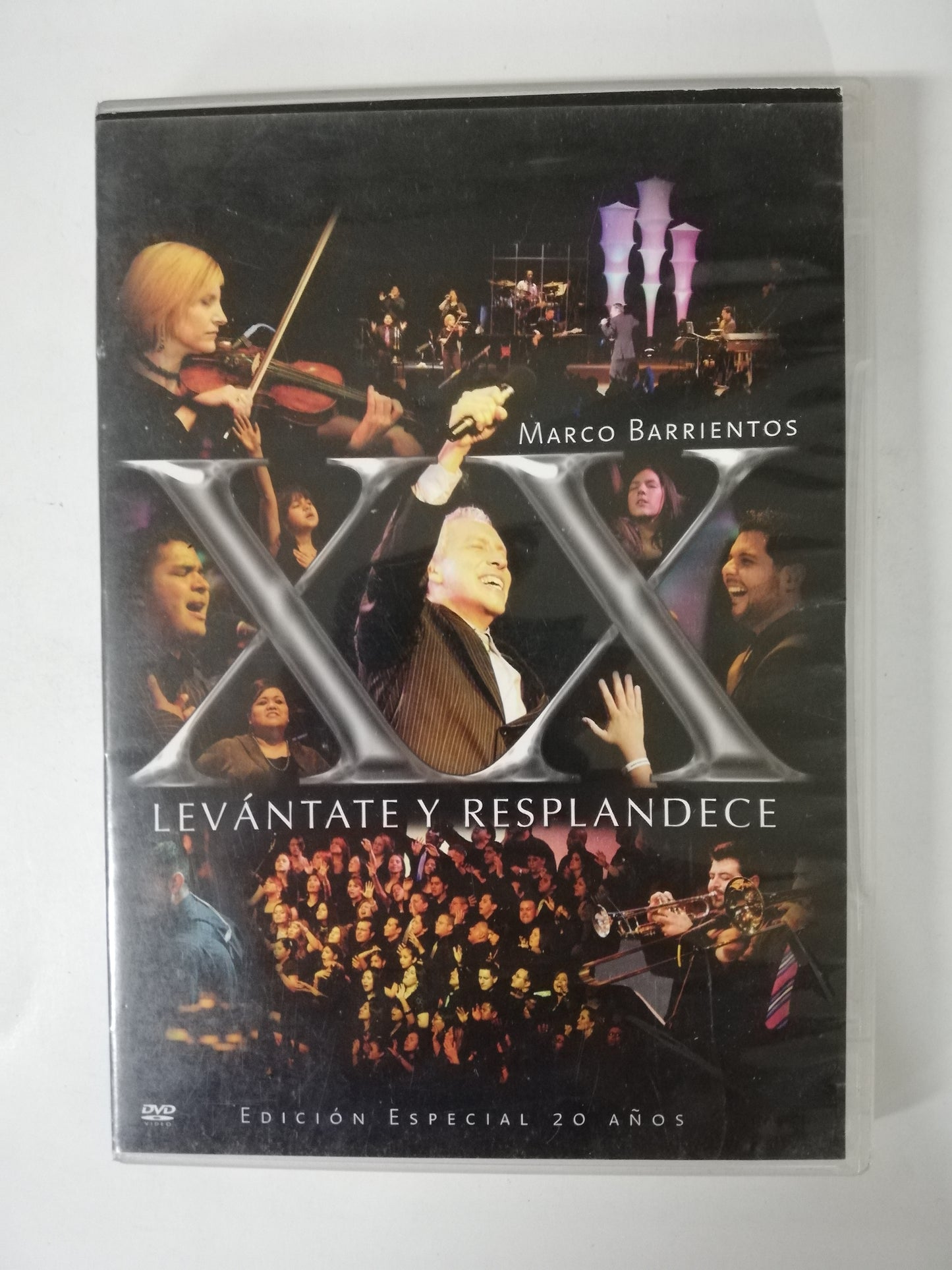 DVD MARCO BARRIENTOS - LEVÁNTATE Y RESPLADECE