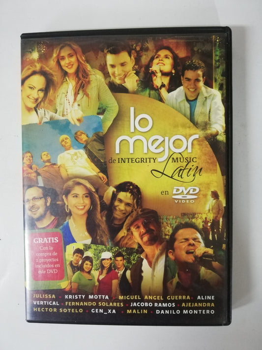 DVD LO MEJOR DE INTEGRITY MUSIC LATIN - VARIOS INTÉRPRETES