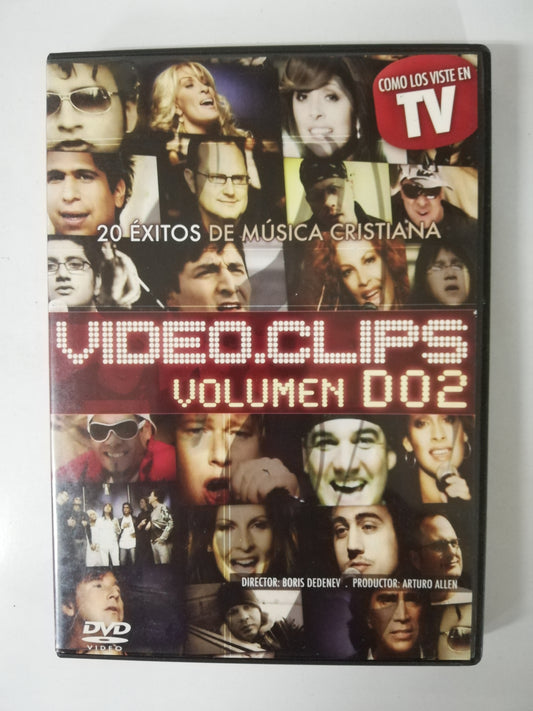 DVD VIDEO CLIPS VOL. 2 - 20 EXITOS DE MÚSICA CRISTIANA