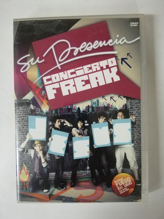 DVD SU PRESENCIA - CONCIERTO FREAK