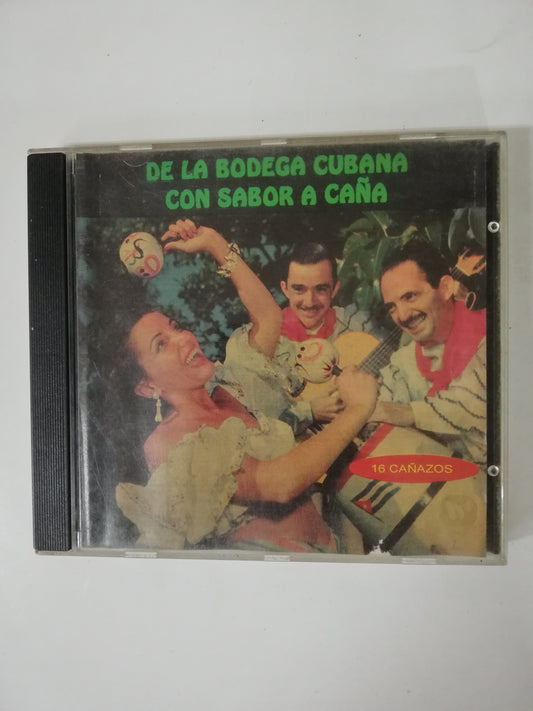 CD DE LA BODEGA CUBANA CON SABOR A CAÑA - VARIOS INTÉRPRETES