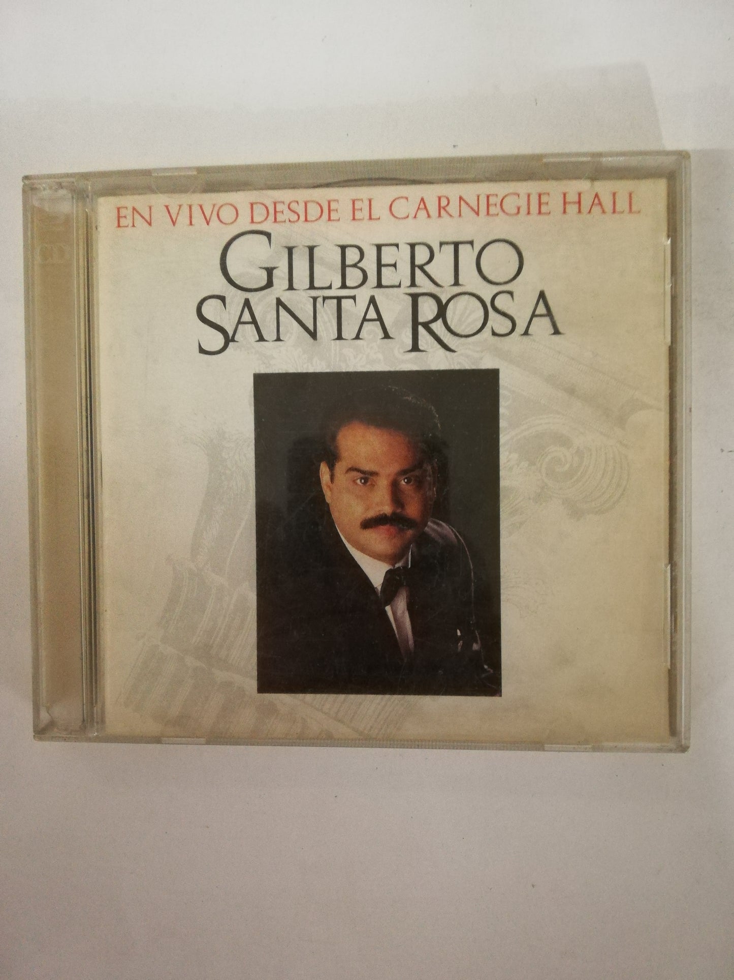 CD GILBERTO SANTA ROSA - EN VIVO DESDE EL CARNEGIE HALL - CD X 2