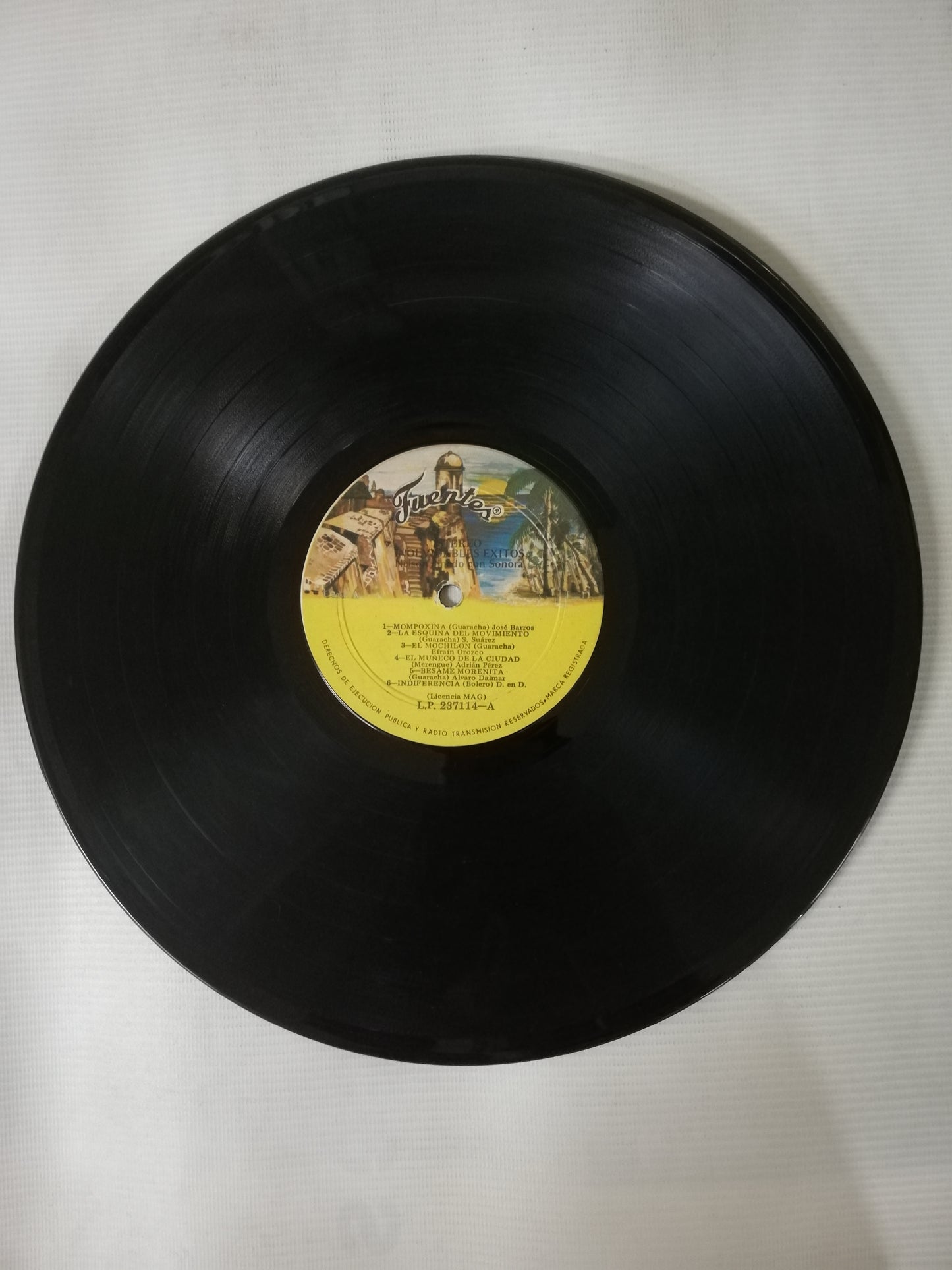 LP NELSON PINEDO - AGÜITA DE COLONIA: INOLVIDABLES EXITOS DE NELSON PINEDO