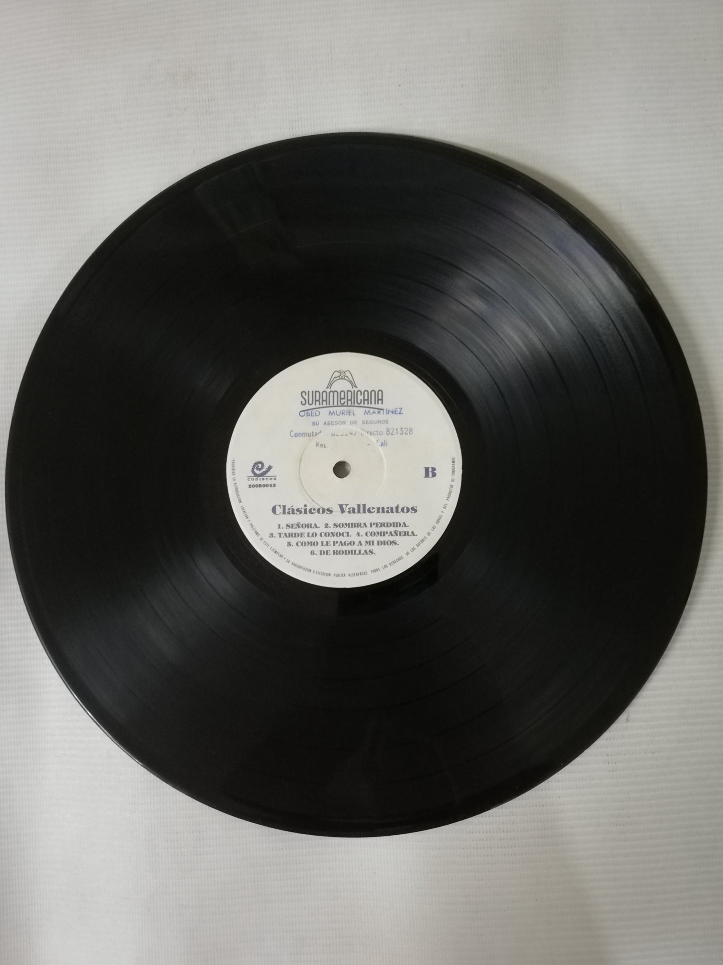 LP CLÁSICOS VALLENATOS - VARIOS INTÉRPRETES