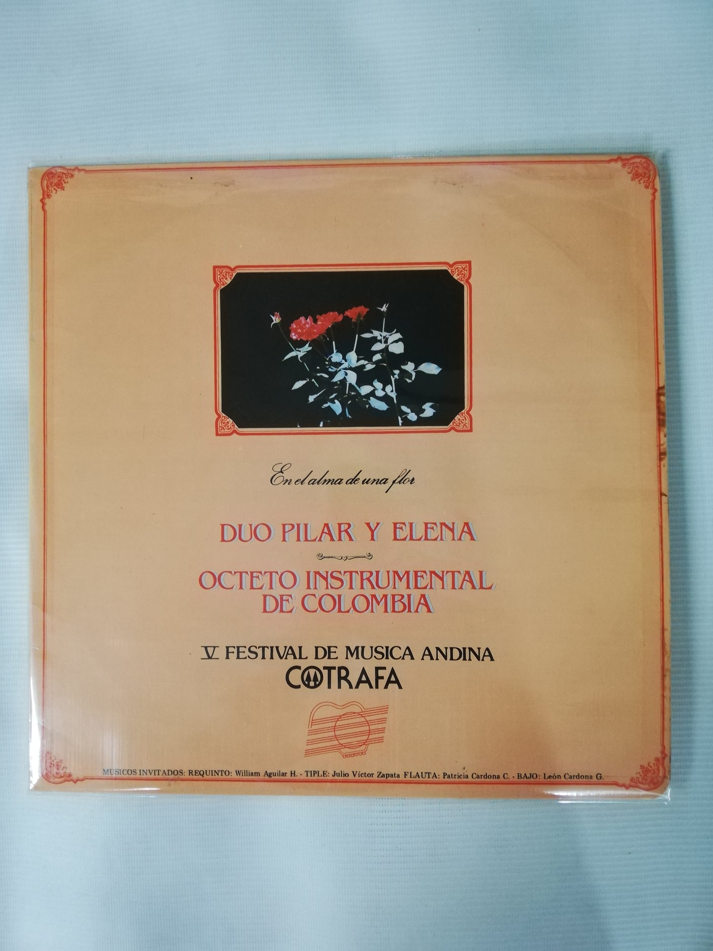 LP DUO PILAR Y ELENA CON EL OCTETO INSTRUMENTAL DEE COLOMBIA - EN EL ALMA DE UNA FLOR