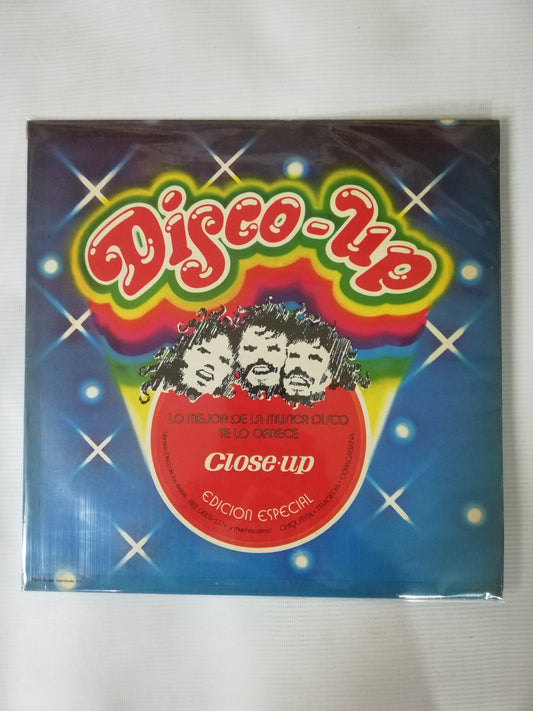 LP DISCO - UP - LO MEJOR DE LA MÚSICA DISCO TE LO EFRECE CLOSE - UP