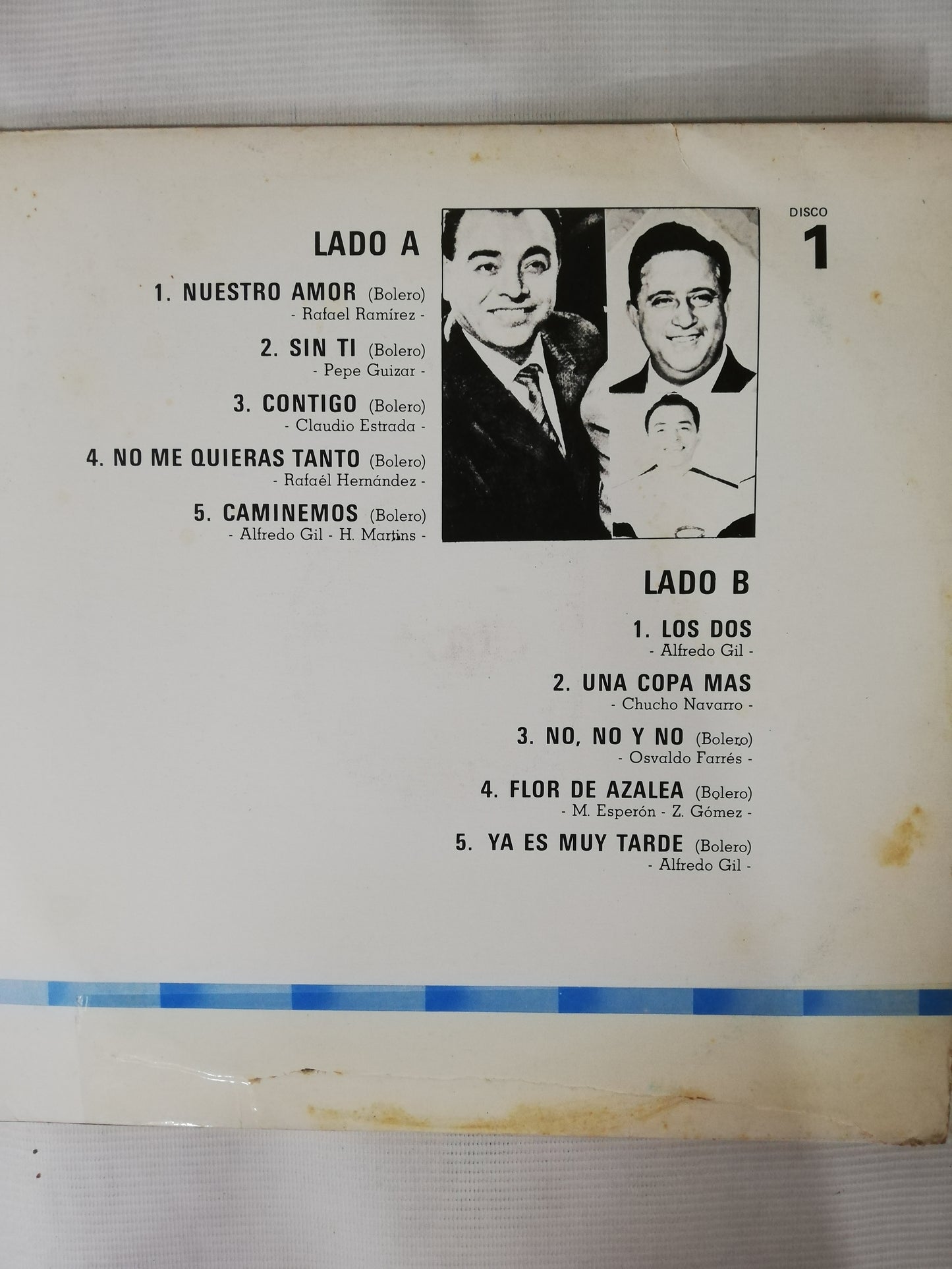 LP LOS PANCHOS - GIL / NAVARRO / AVILES - VINYL X 3