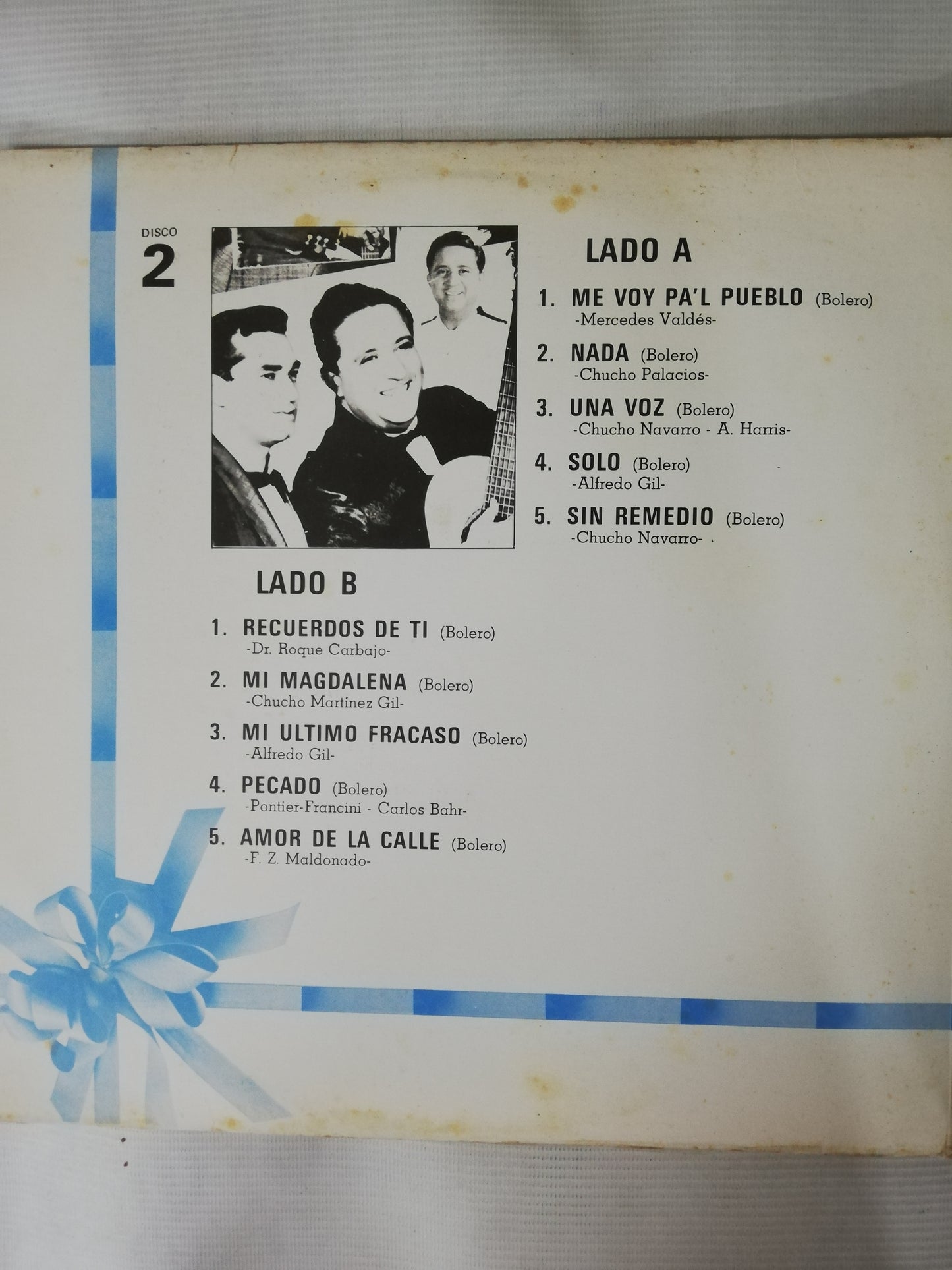 LP LOS PANCHOS - GIL / NAVARRO / AVILES - VINYL X 3