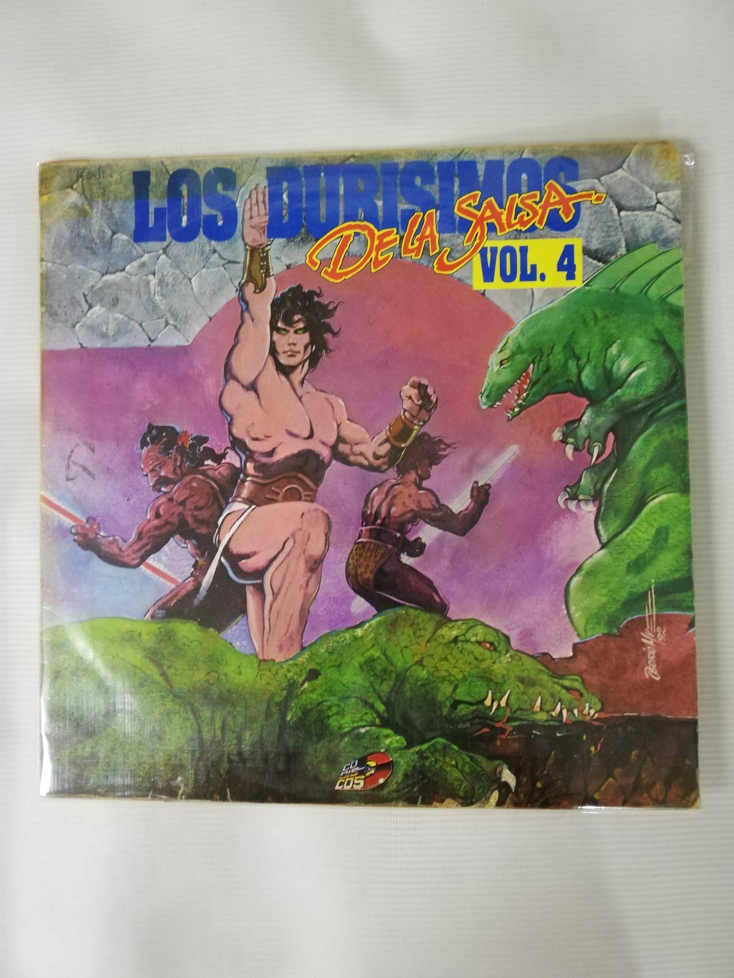 LP LOS DURISIMOS DE LA SALSA - LOS DURISIMOS DE LA SALSA VOL. 4