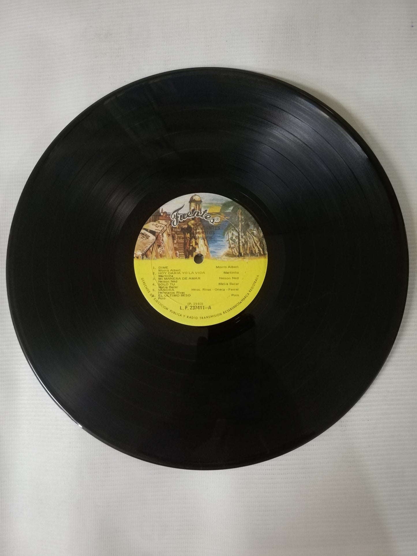 LP GRANDES CANTANTES GRANDES EXITOS - VARIOS INTÉRPRETES