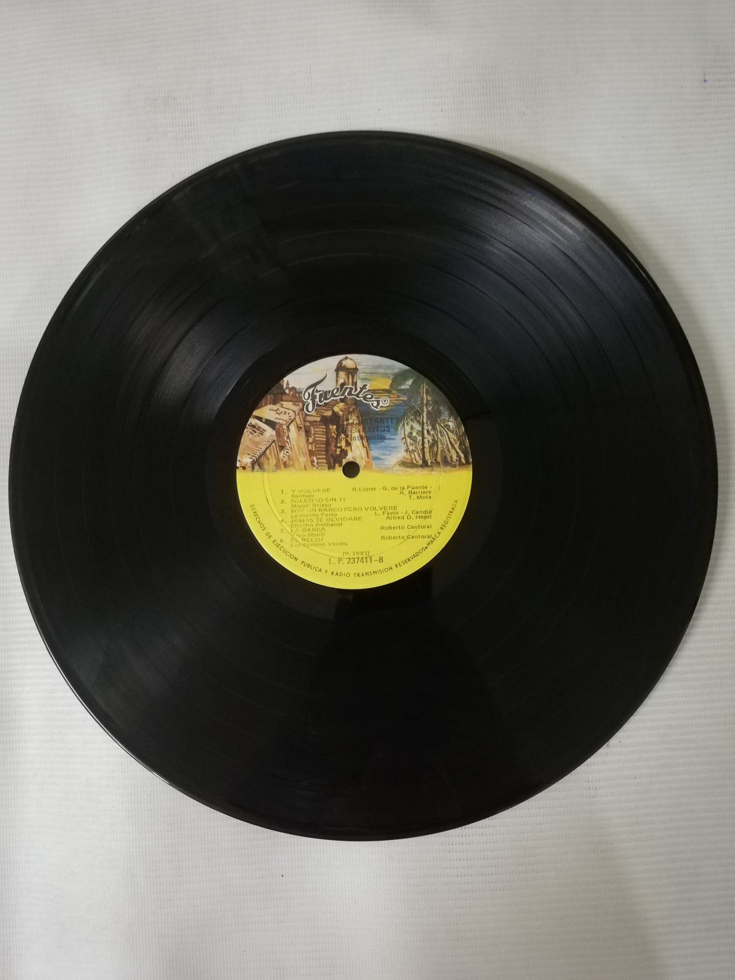 LP GRANDES CANTANTES GRANDES EXITOS - VARIOS INTÉRPRETES