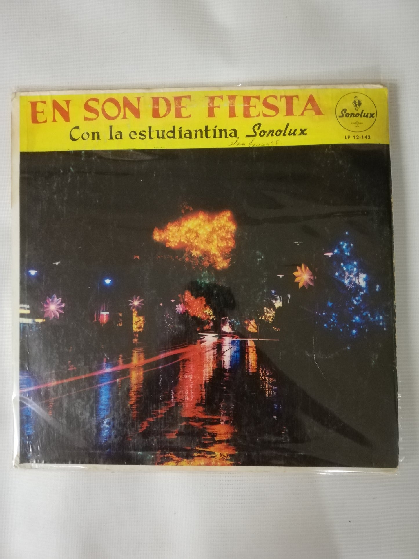 LP ESTUDIANTINA SONOLUX - EN SON DE FIESTA