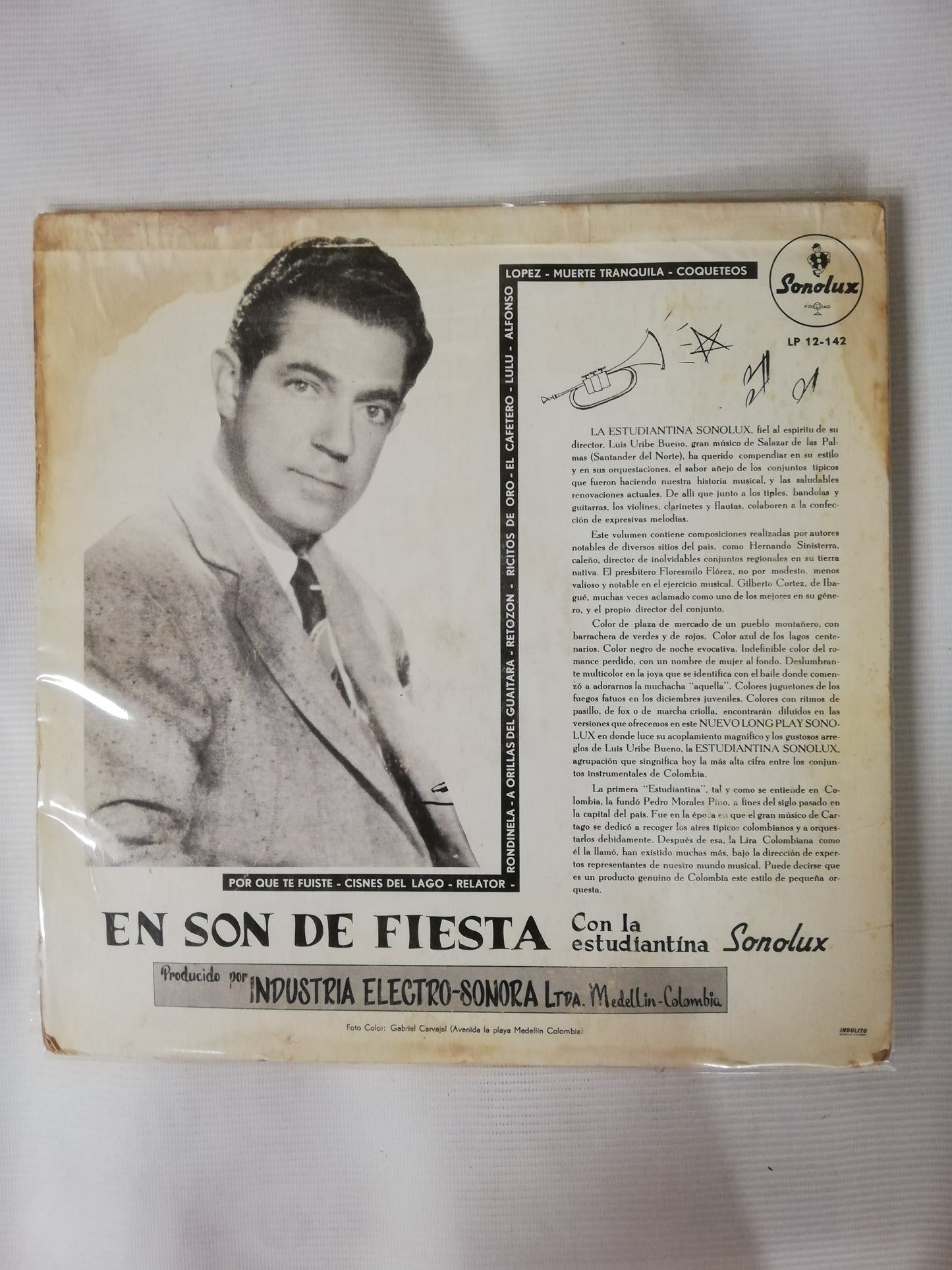 LP ESTUDIANTINA SONOLUX - EN SON DE FIESTA