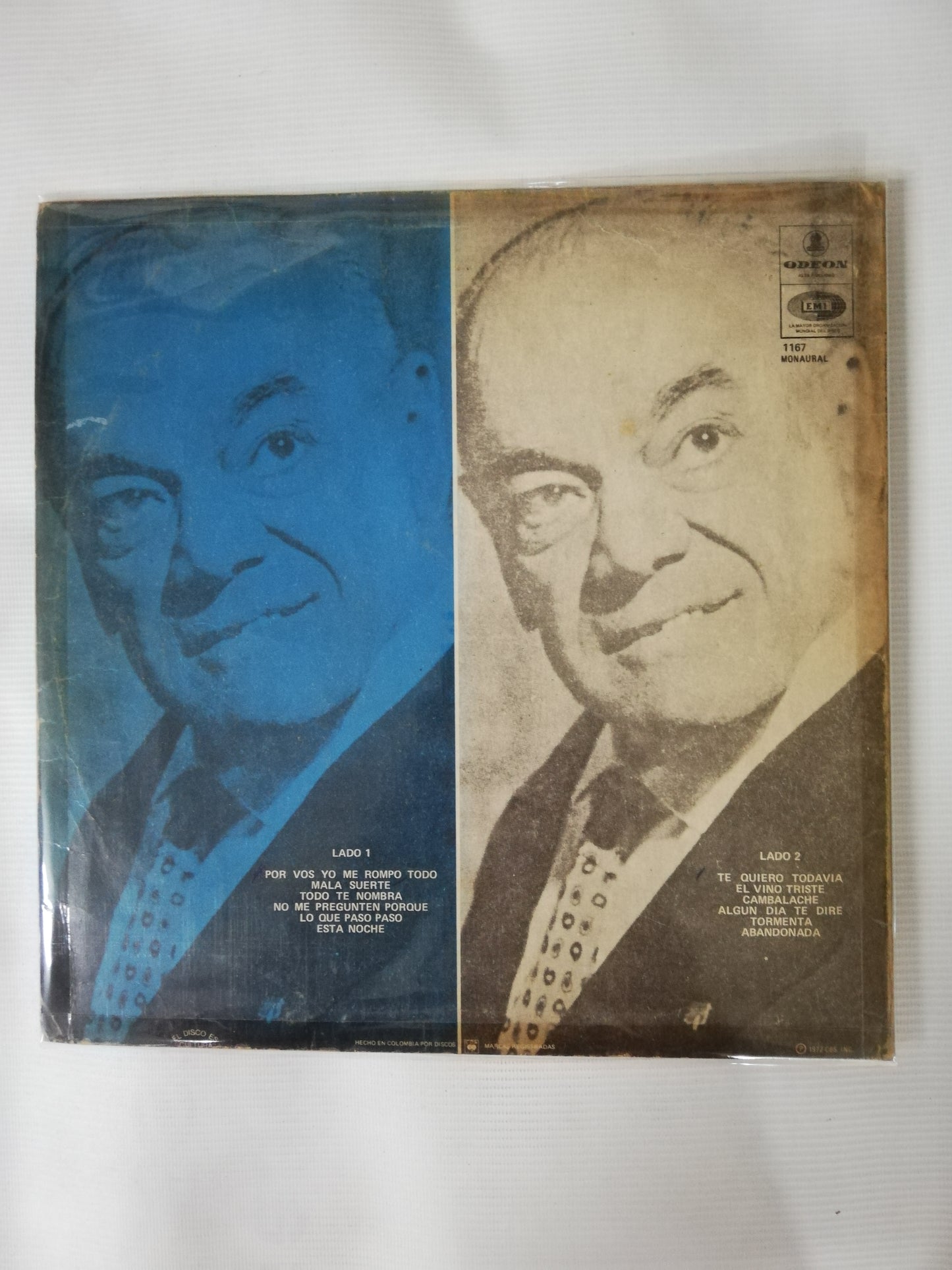 LP FRANCISCO CANARO Y SU ORQUESTA TIPICA - CANTA: ERNESTO FAMA