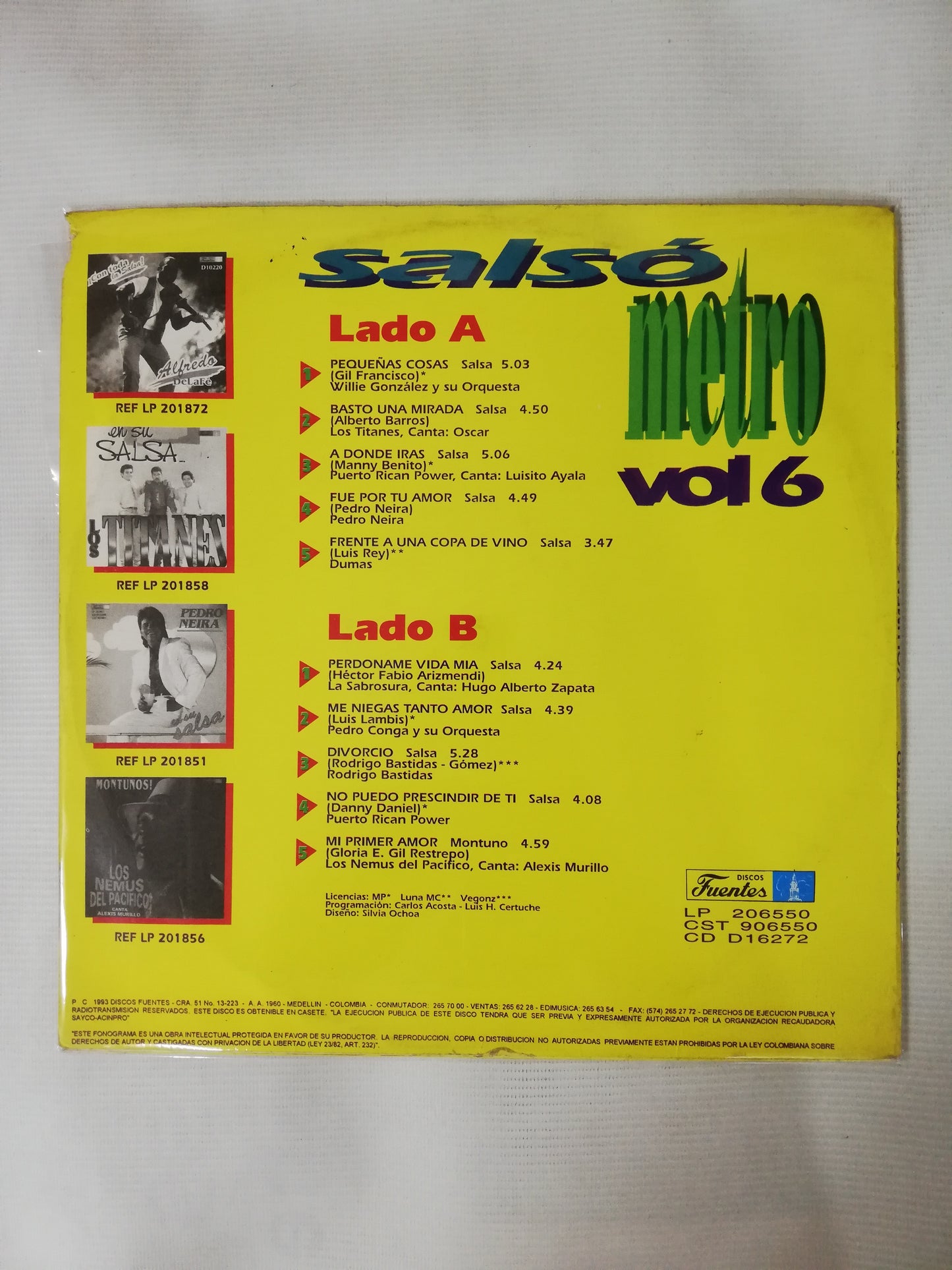 LP SALSOMETRO - SALSOMETRO VOL. 6