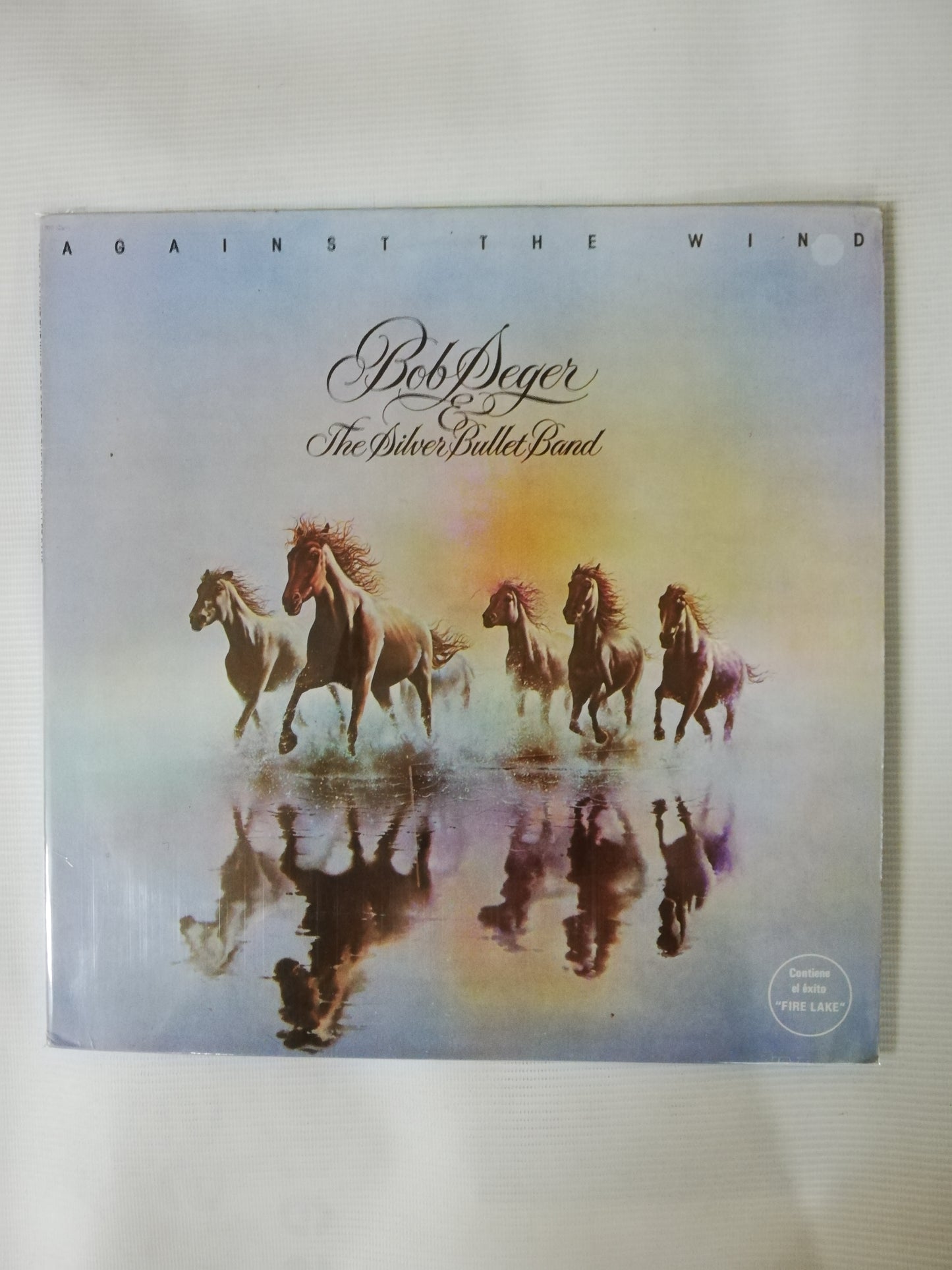 LP BOB SEGER & THE SILVER BULLET BAND - AGAINST THE WIND