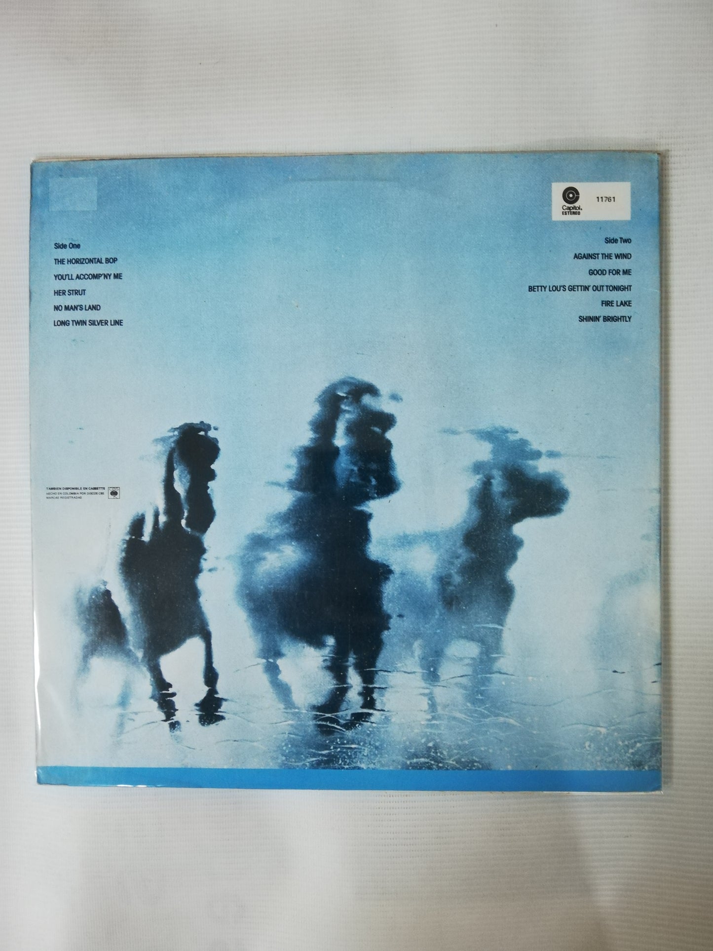 LP BOB SEGER & THE SILVER BULLET BAND - AGAINST THE WIND