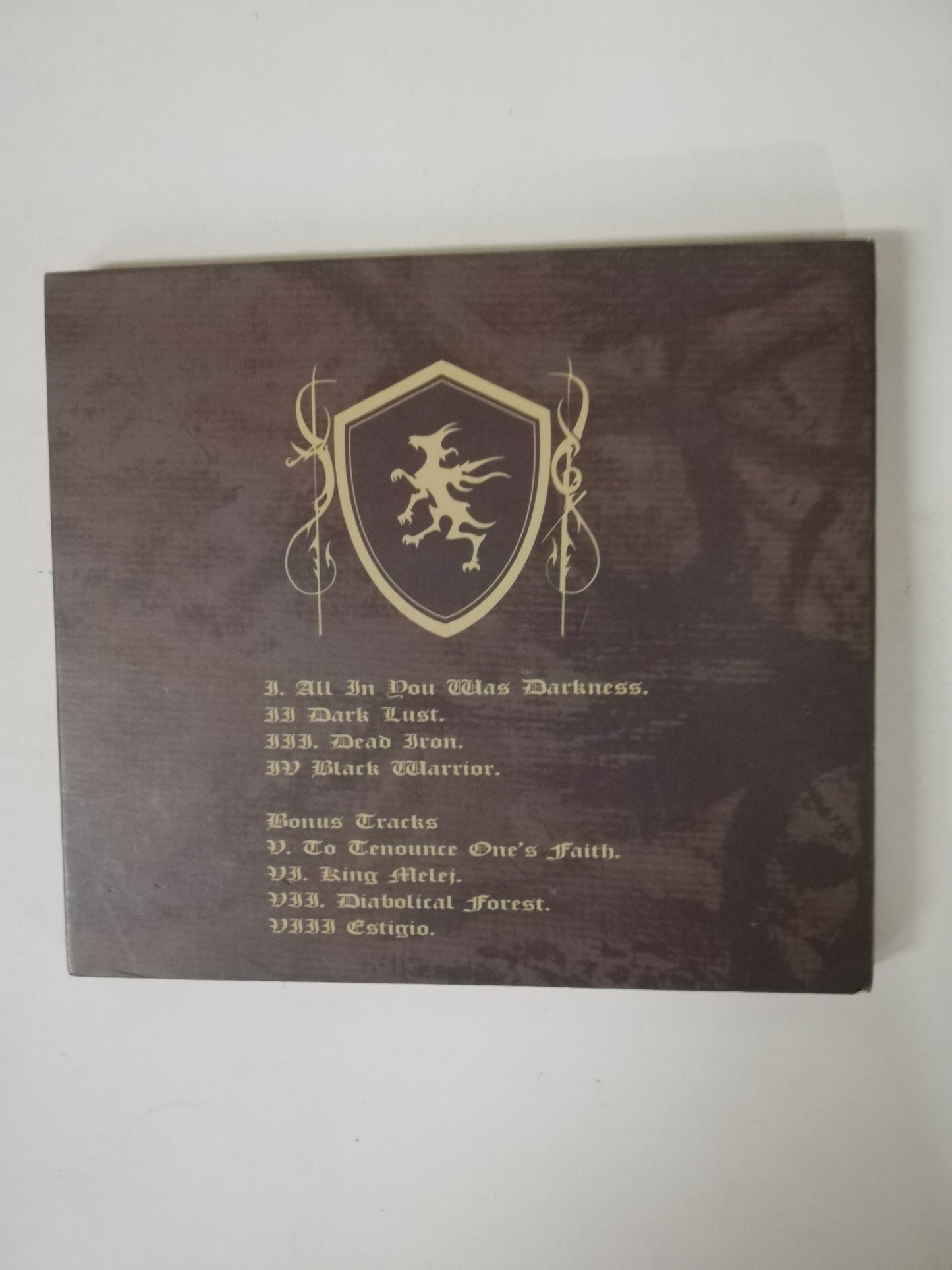 CD MELEJ - DARK INTROSPECTION